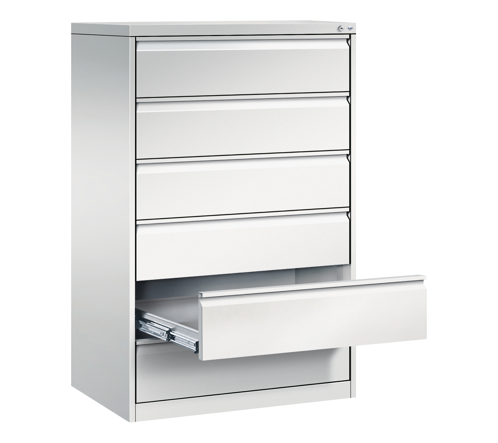 C+P Karteischrank Acurado, 1357x787x590mm, 7035/7035