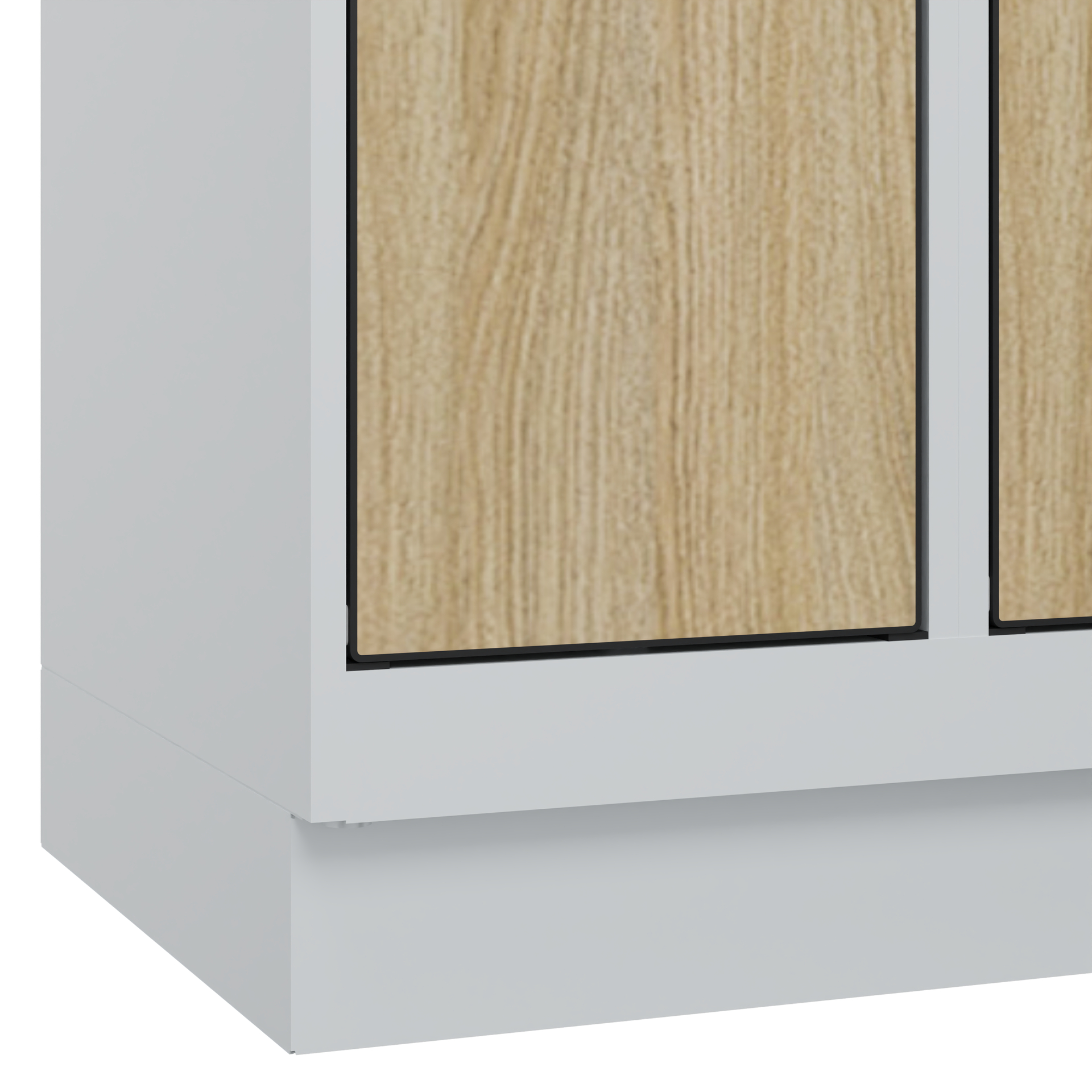 C+P Schlie�fachschrank Evolo PLUS, Sockel, 6 F�cher, 1950x600x500mm