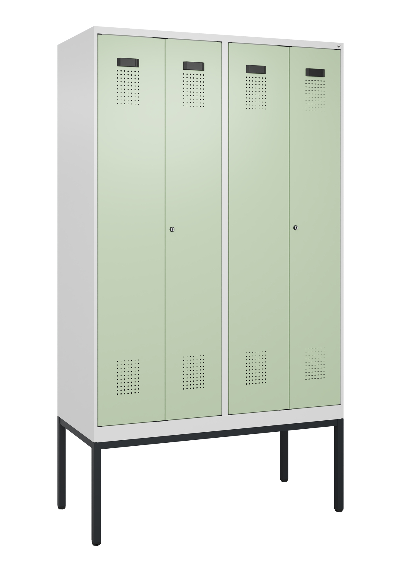 C+P PSA Doppel-Spind Evolo PLUS, Gestell, 4 Abteil