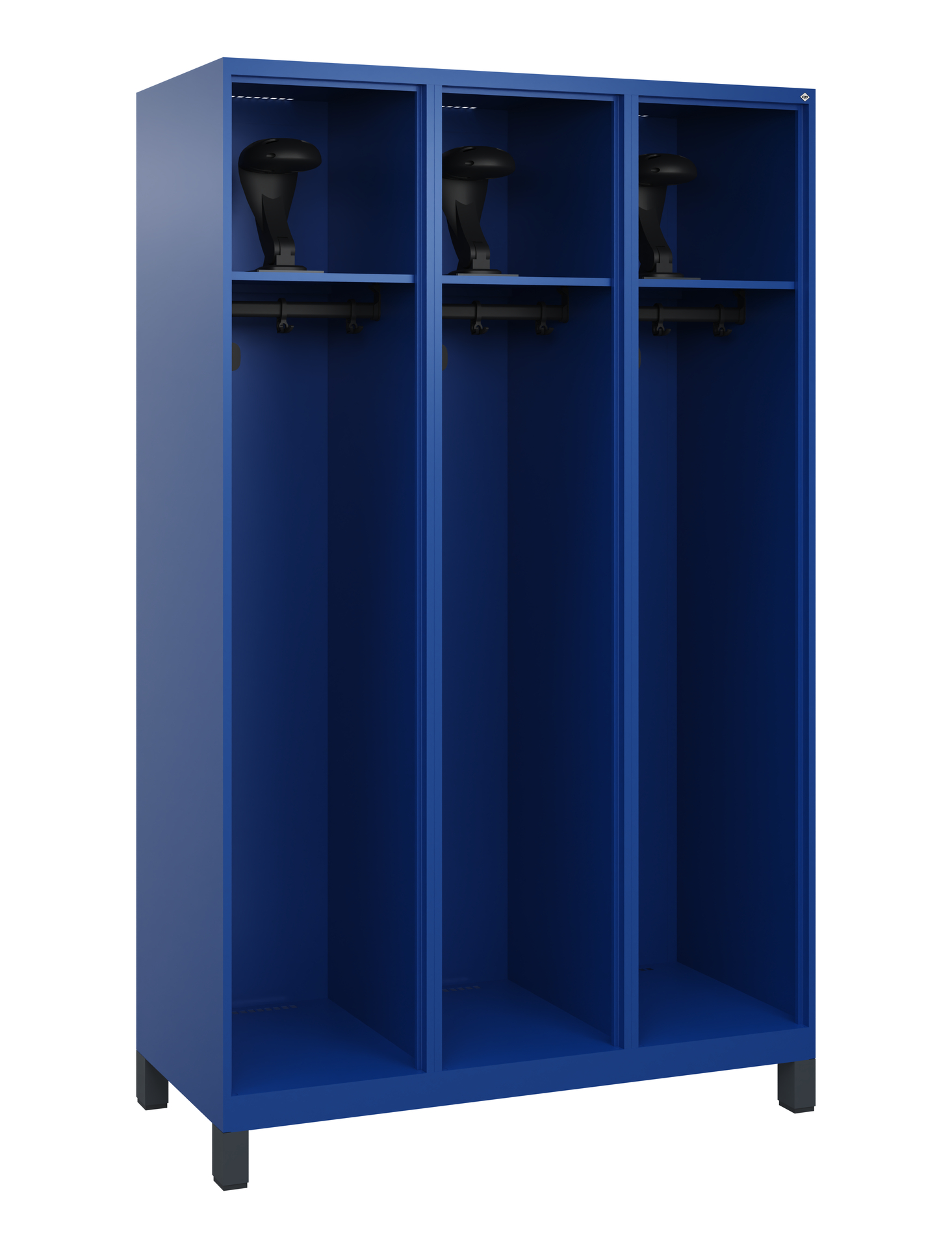 C+P Feuerwehrspind Expert, 4 Abteile, 1850x1200x50