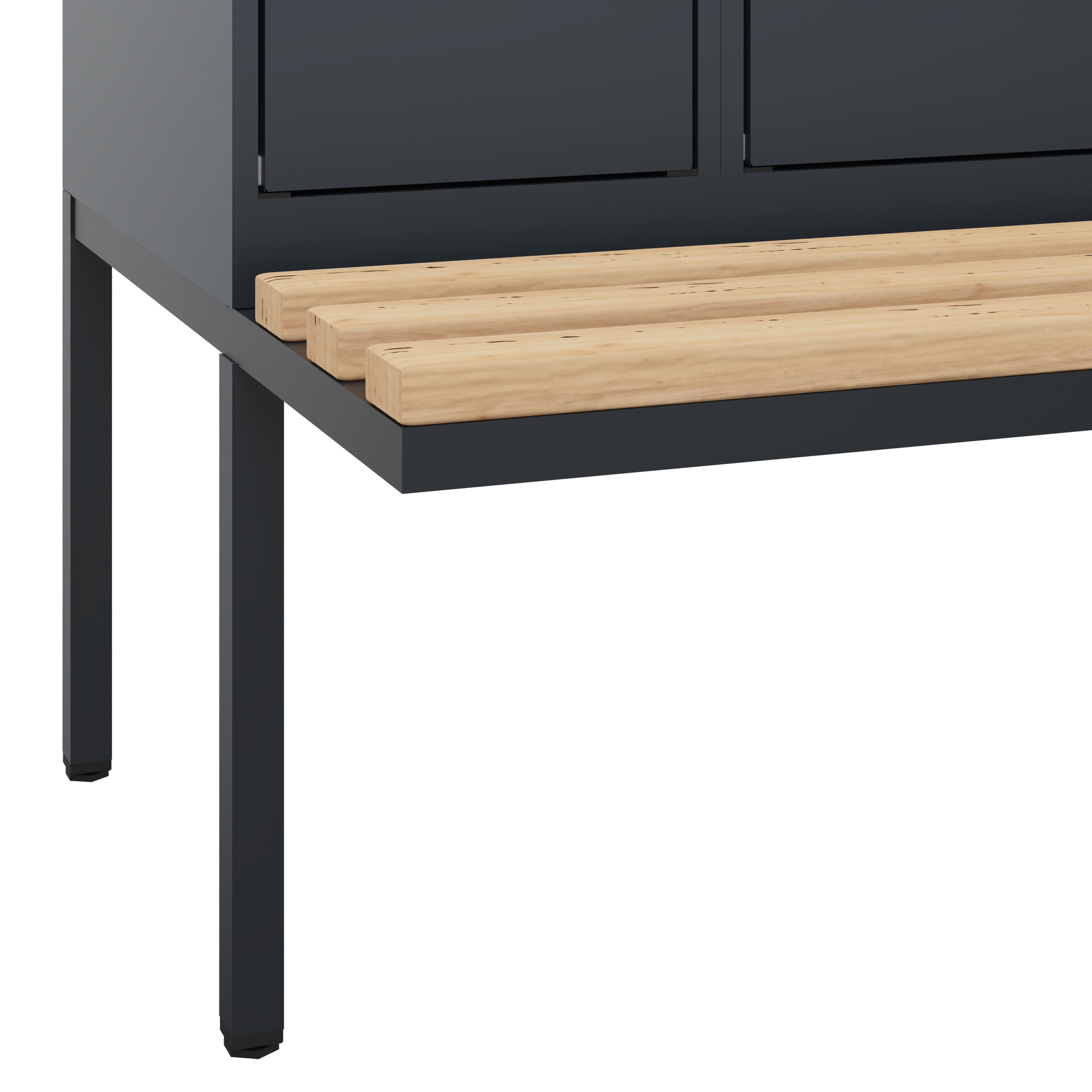 C+P Spind Evolo PLUS, Bank, 1 Abteil, 1950x300x815