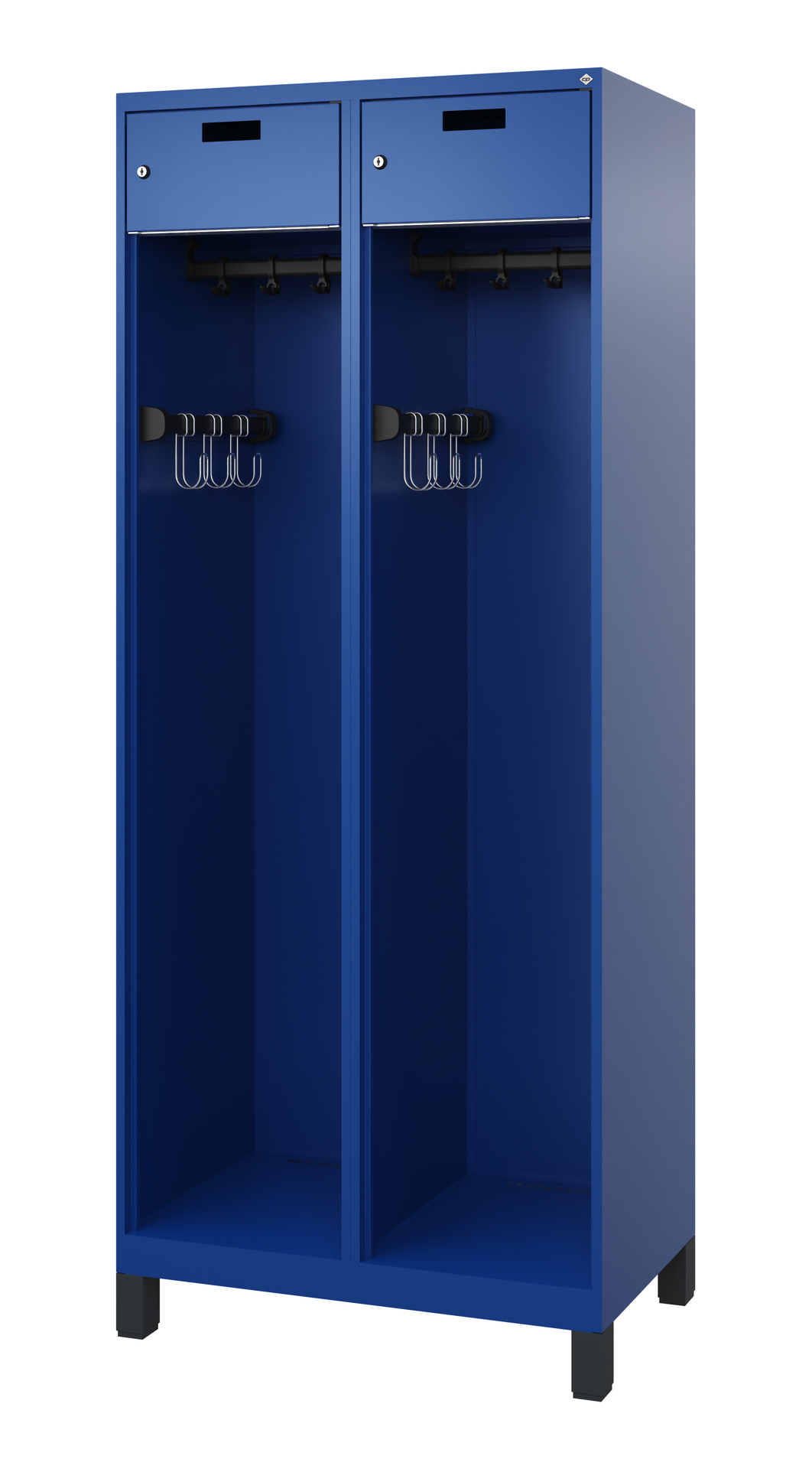 C+P Feuerwehrspind Praktus, 2 Abteile, 1850x800x50