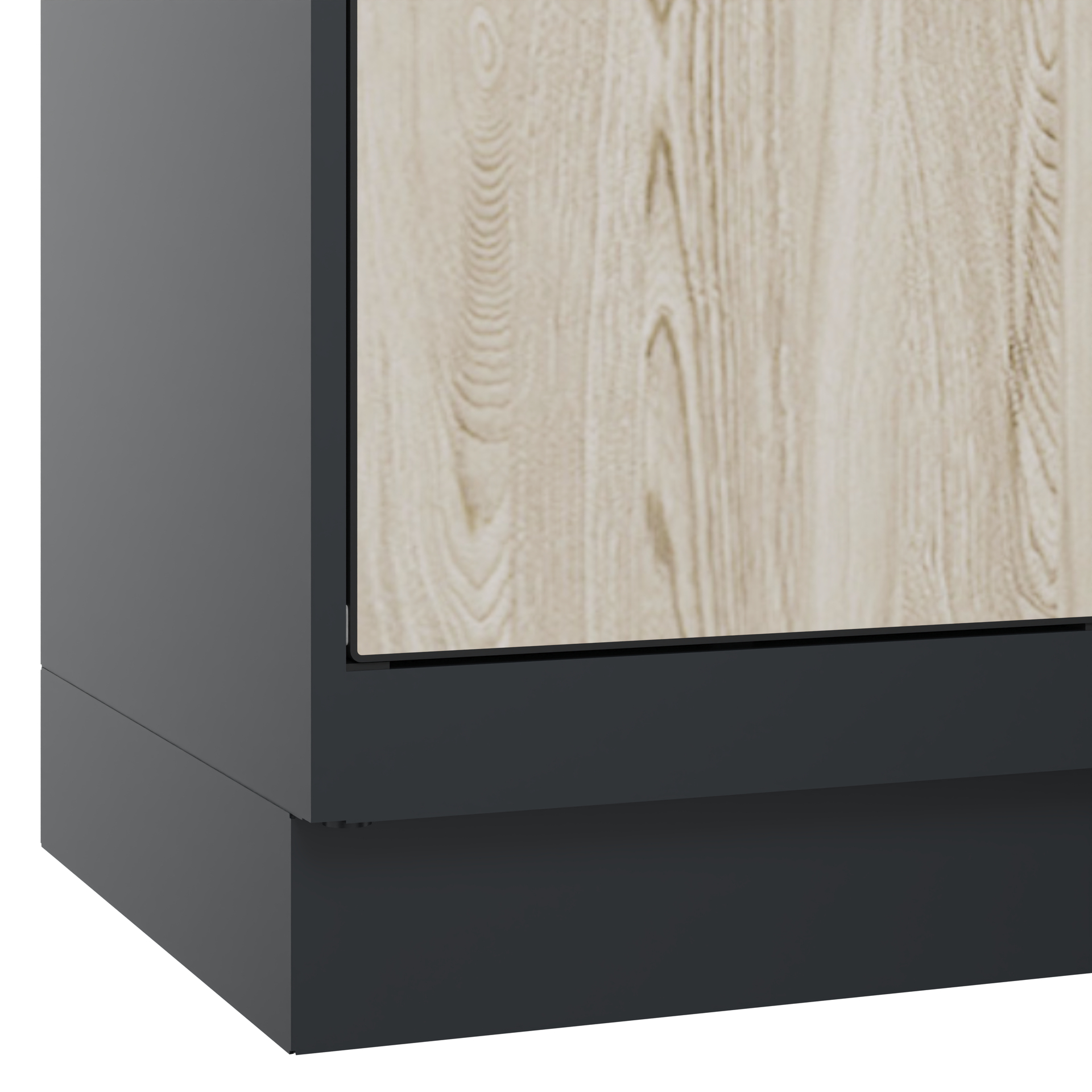 C+P Schlie�fachschrank Evolo PLUS, Sockel, 10 F�cher, 1950x800x500mm