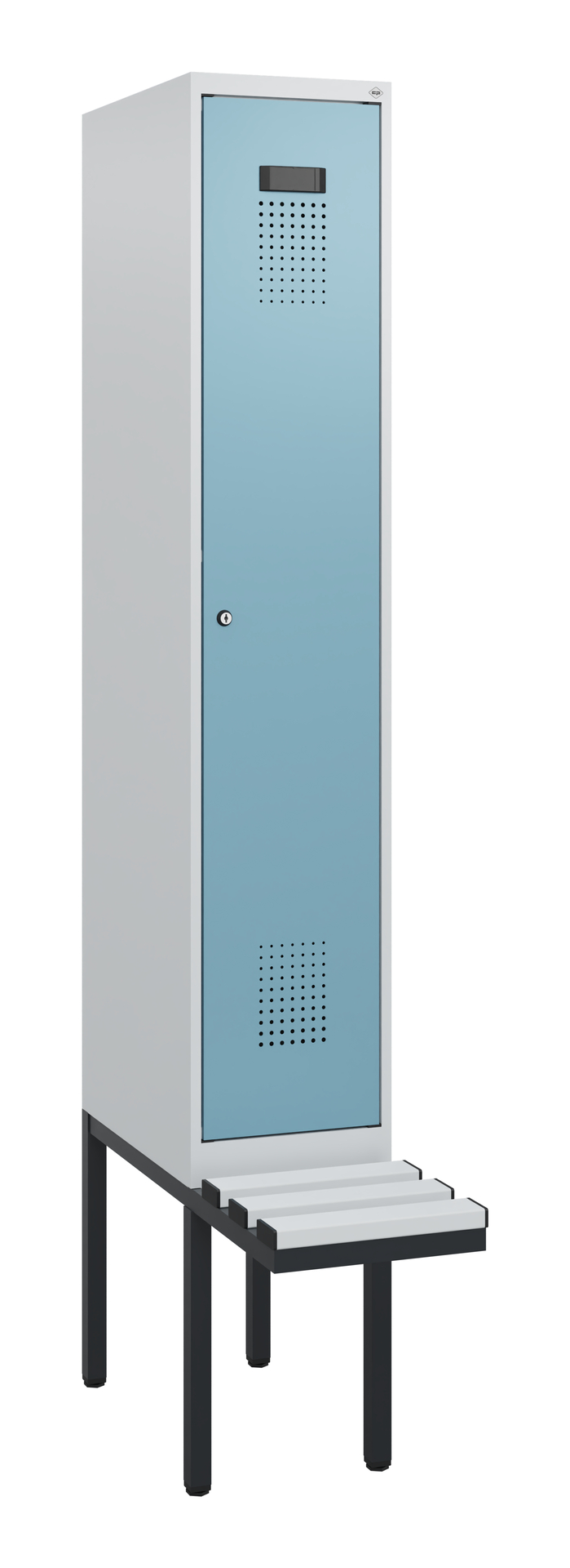 C+P Spind Evolo PLUS, Bank, 1 Abteil, 1950x300x815