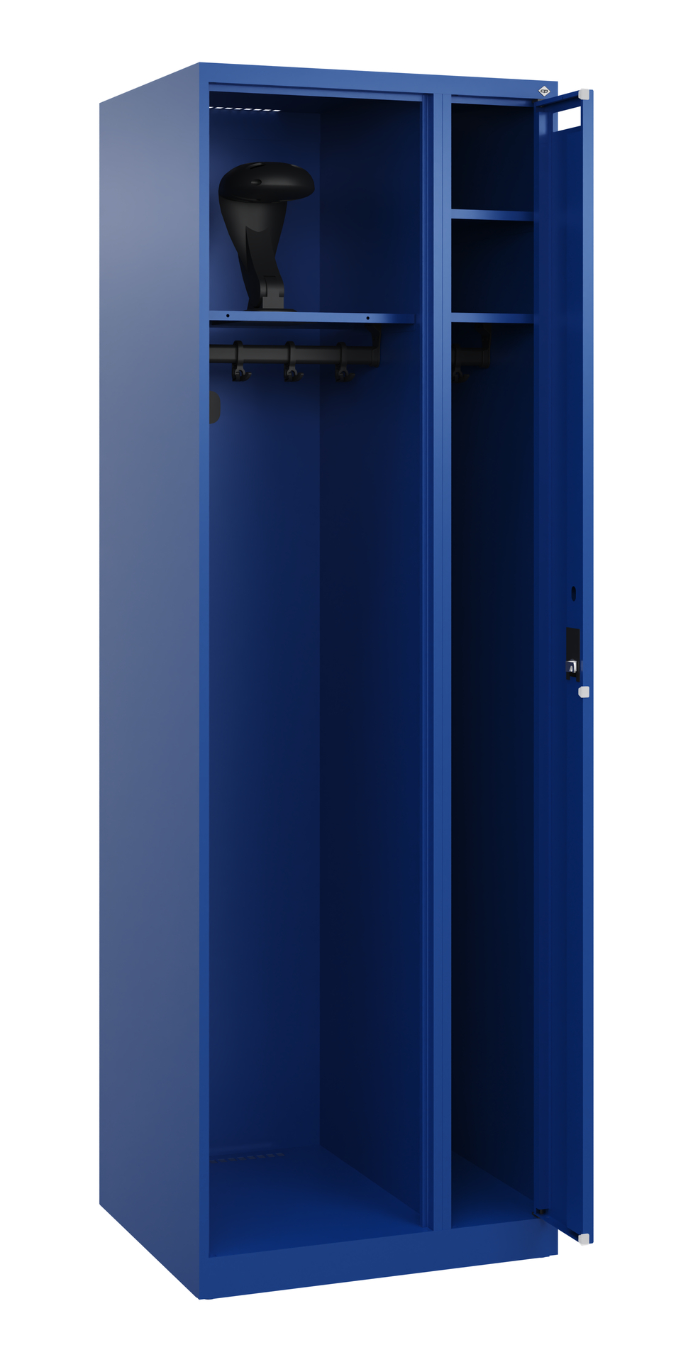 C+P Feuerwehrspind Kombi, 1 Abteil, 1850x600x500mm