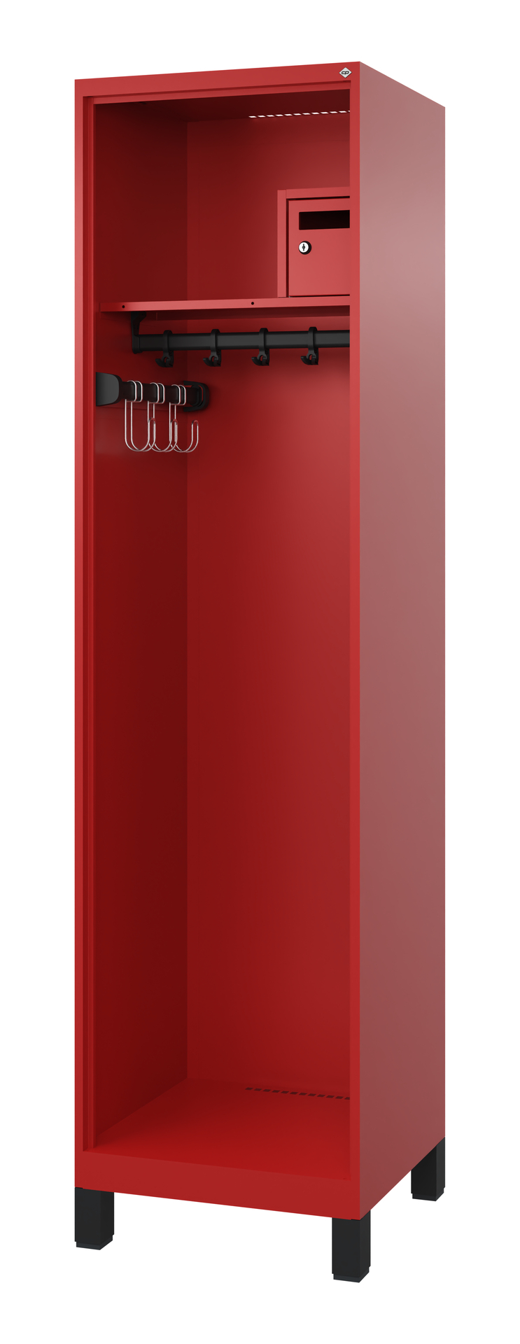 C+P Feuerwehrspind Flexo, 1 Abteil, 1850x500x500mm