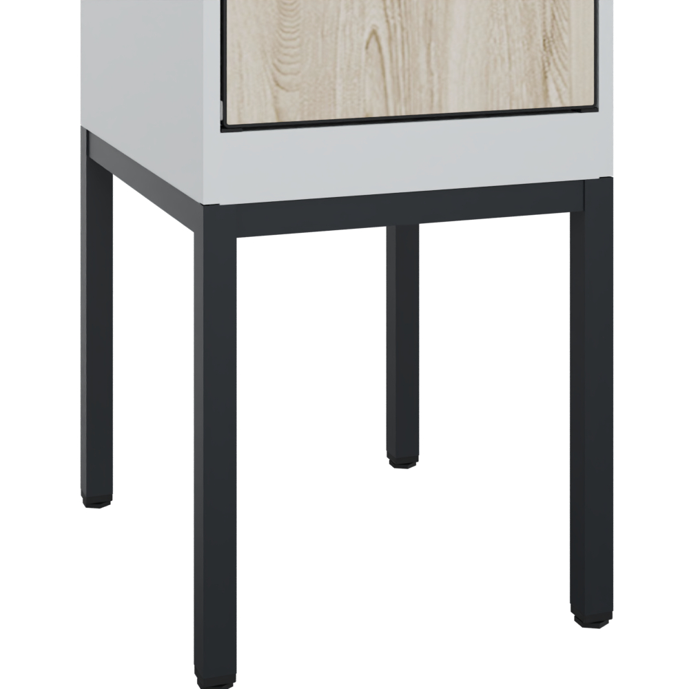 C+P Spind Evolo PLUS, Gestell, 1 Abteil, 2120x400x500mm