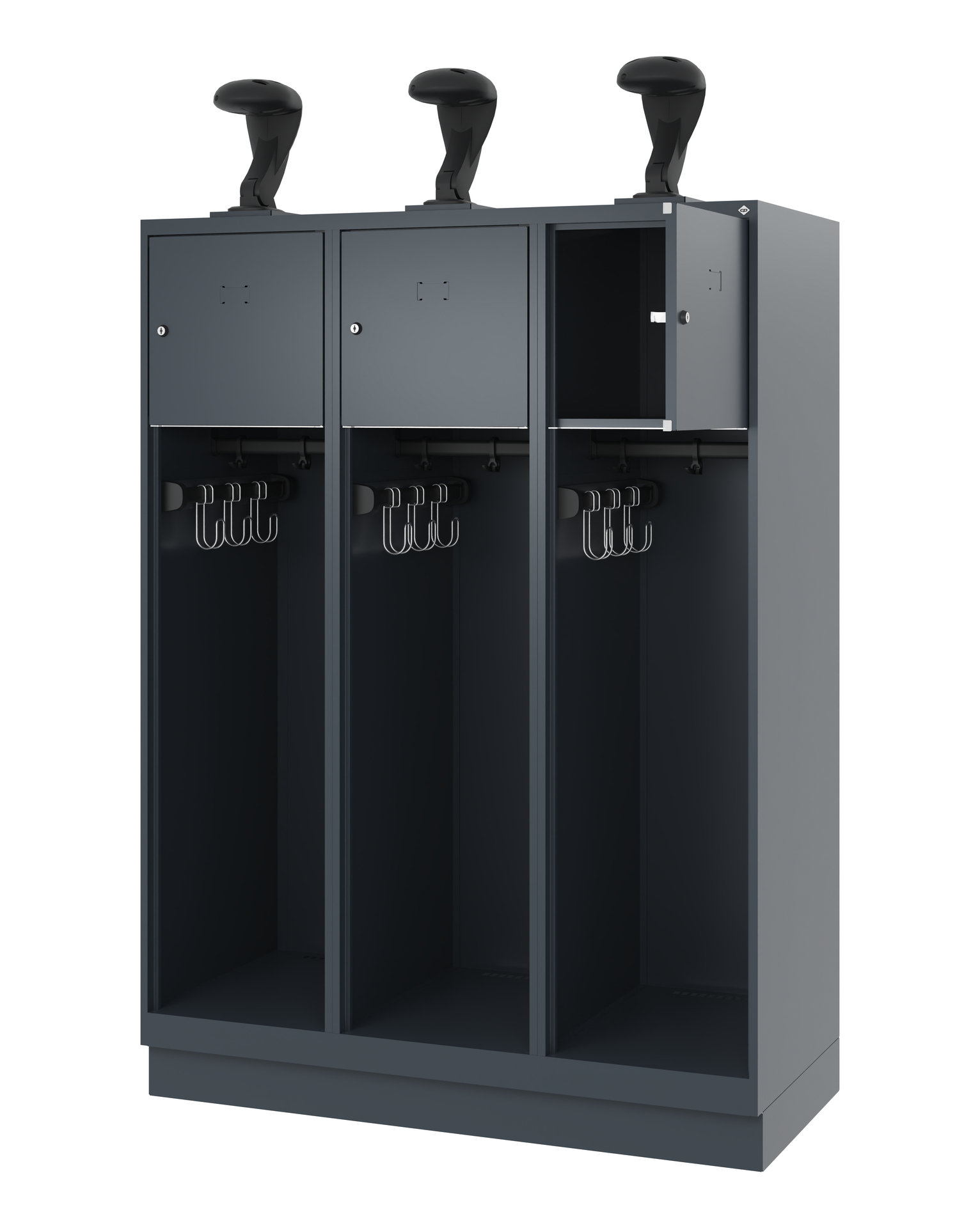 C+P Feuerwehrspind YOUNGSTER, 3 Abteile, H1530B400