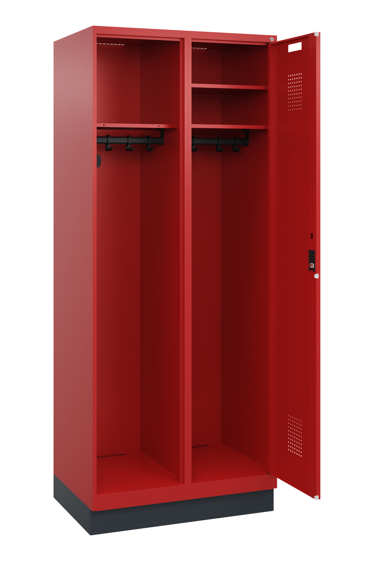 C+P Feuerwehrspind Kombi, 1 Abteil, 1850x800x500mm