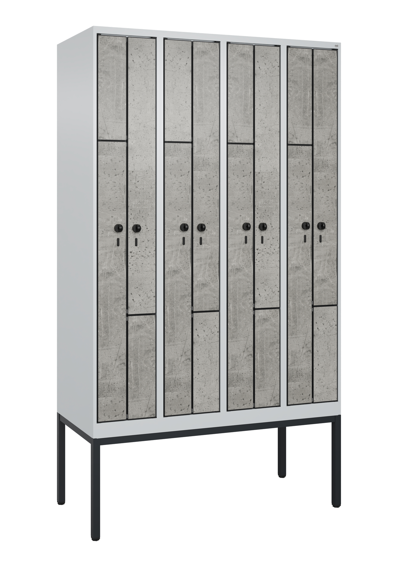 C+P Z-Spind Evolo PLUS, Gestell, 8 F�cher, 2120x1200x500mm