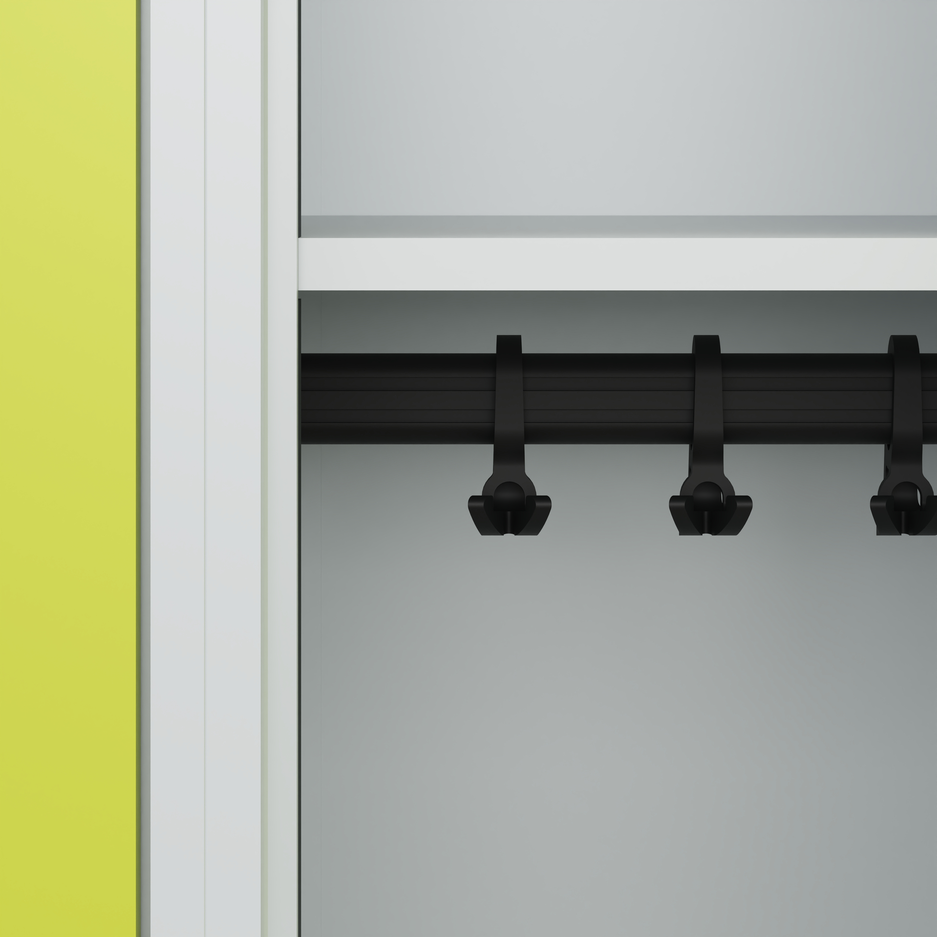 C+P Spind Evolo PLUS, Bank, 4 Abteile, 1950x1200x8