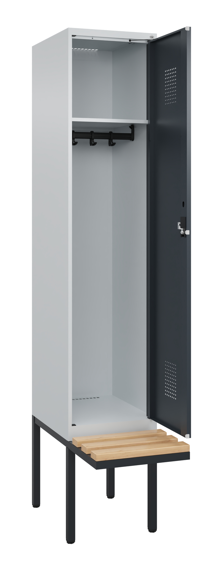 C+P Spind Evolo PLUS, Bank, 1 Abteile, 2120x400x81