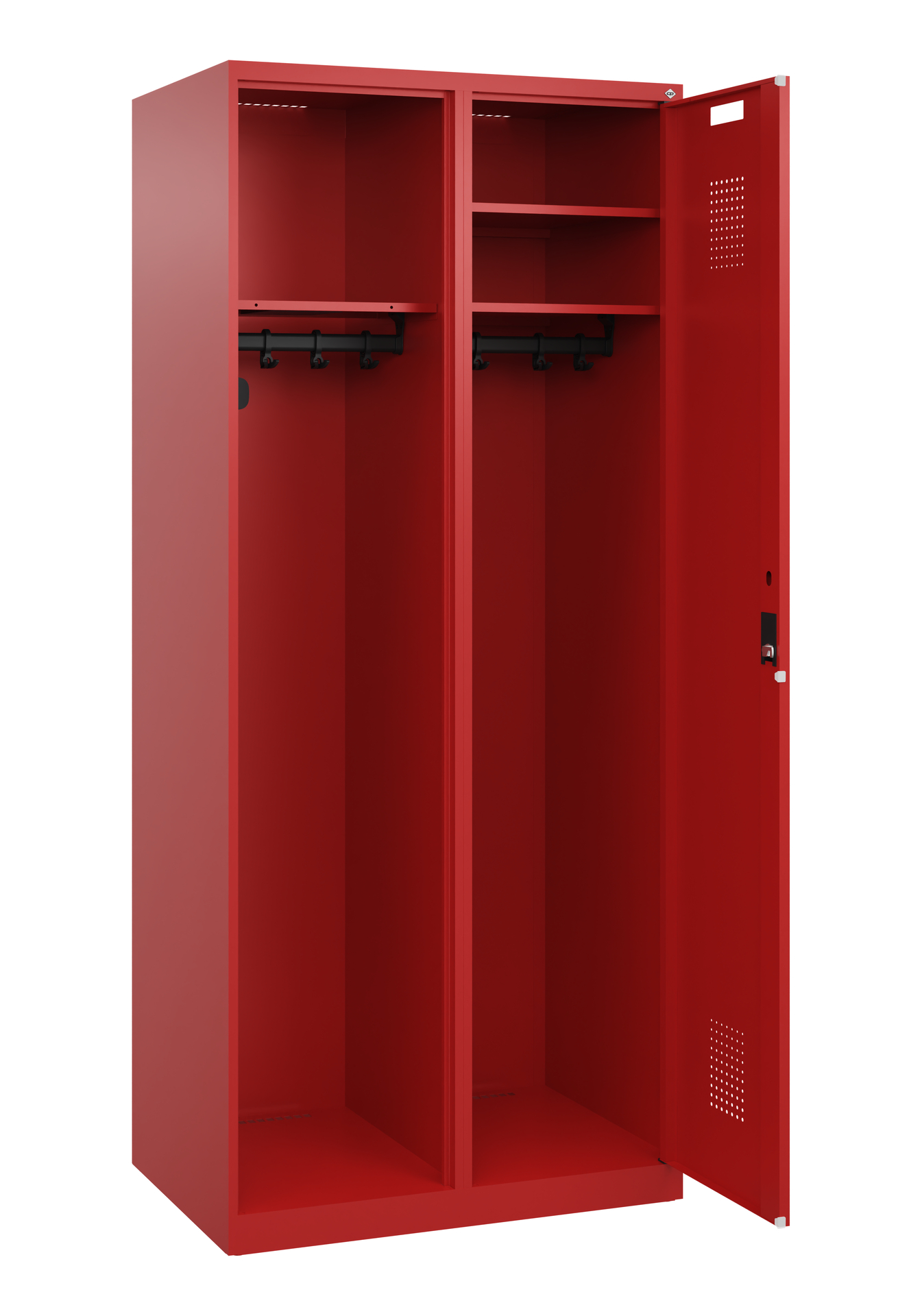 C+P Feuerwehrspind Kombi, 1 Abteil, 1850x800x500mm