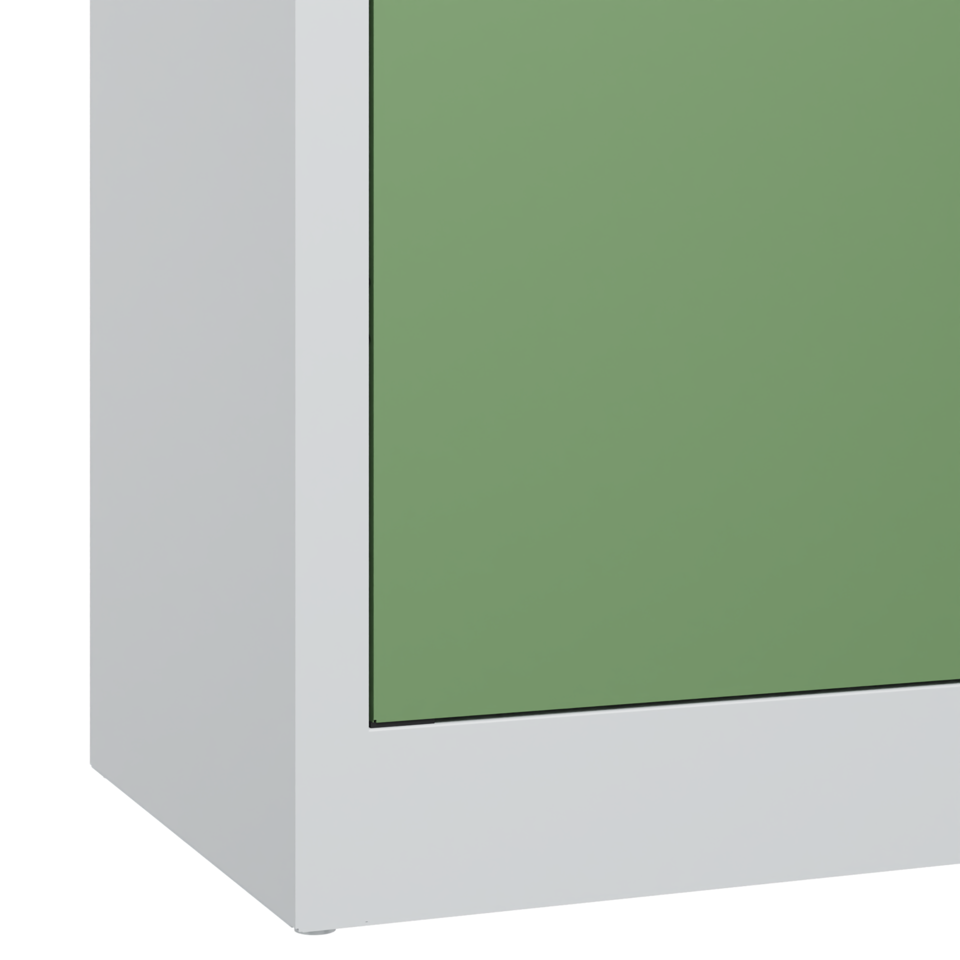 C+P Schwerlastschrank, Acurado, 1950x1500x400mm, 7035/6011