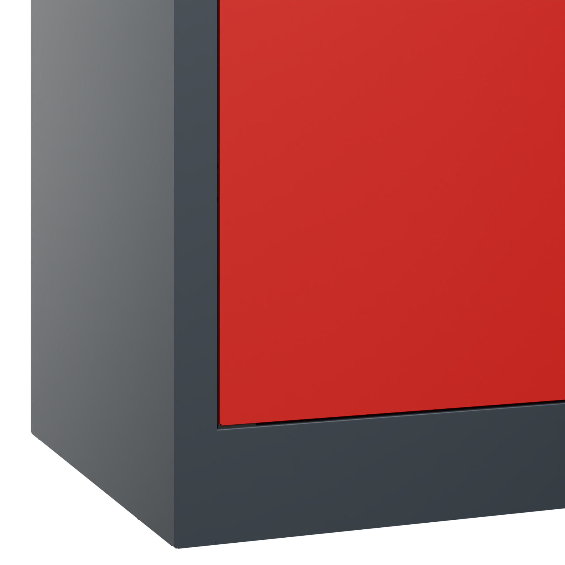 C+P Büroschrank, Acurado, 1950x1500x500mm, 7016/3020