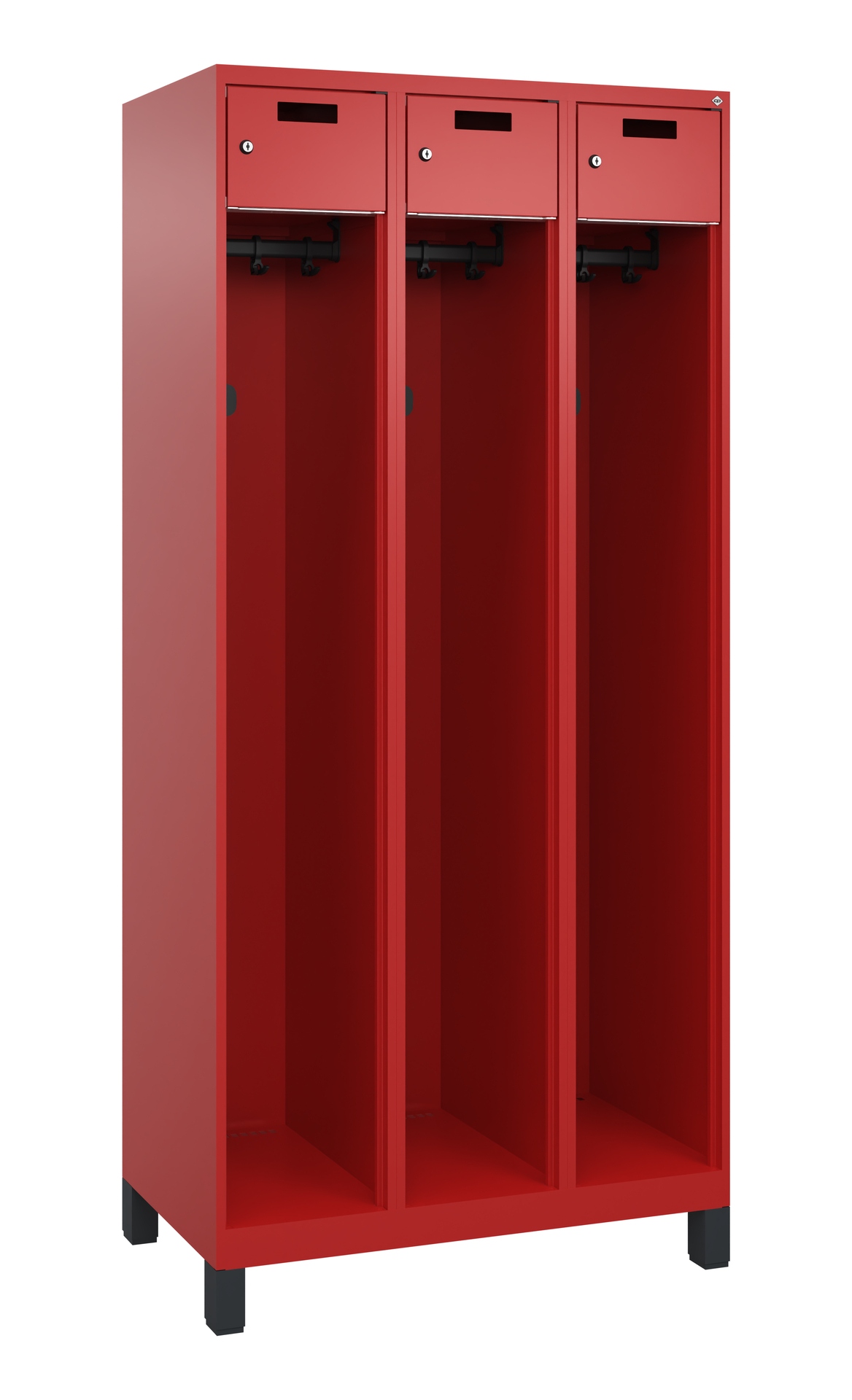 C+P Feuerwehrspind Praktus, 3 Abteile, 1850x900x50