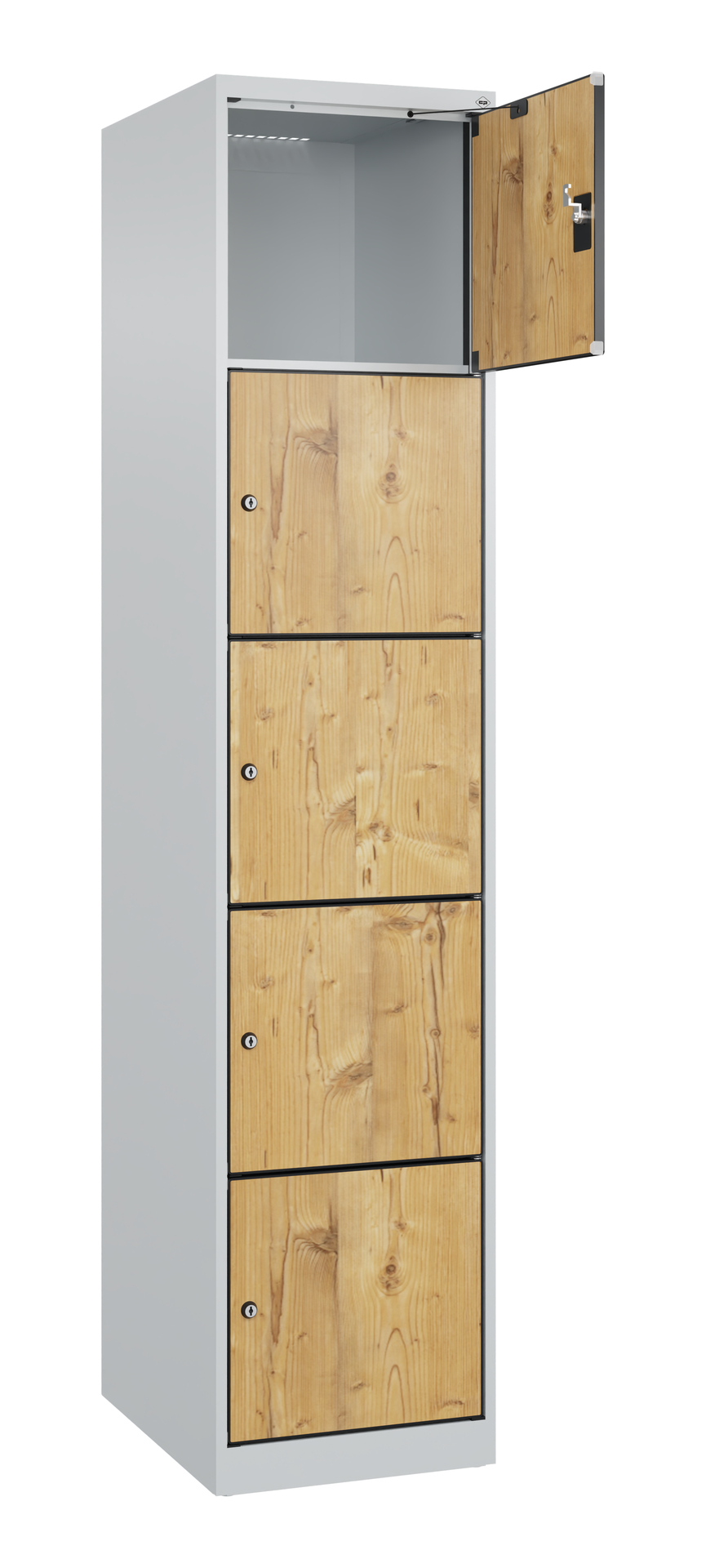 C+P Schlie�fachschrank Evolo PLUS, 5 F�cher, 1850x400x500mm