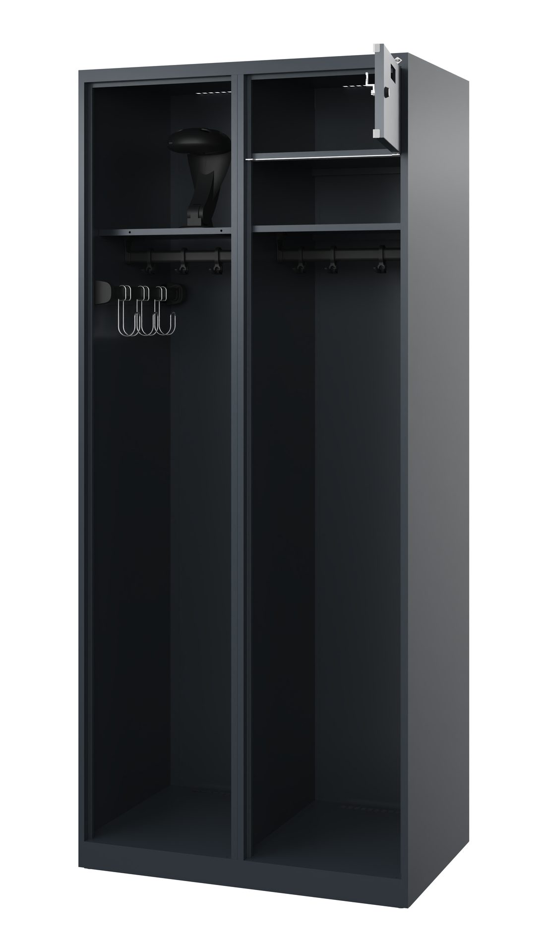 C+P Feuerwehrspind Kombi Open, 1 Abteil, 1850x800x