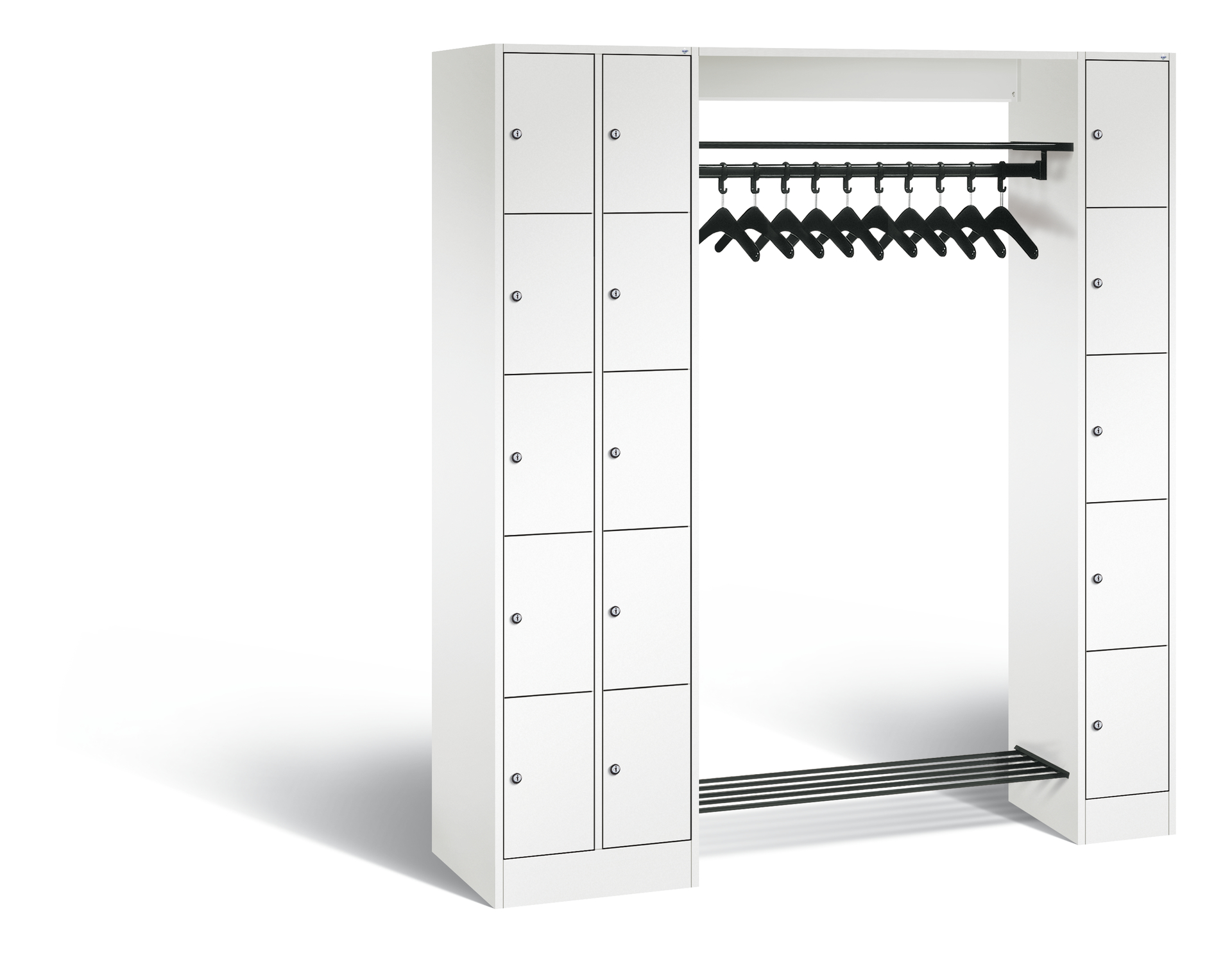 C+P Offene Garderobe, H1950xB2100xT480mm