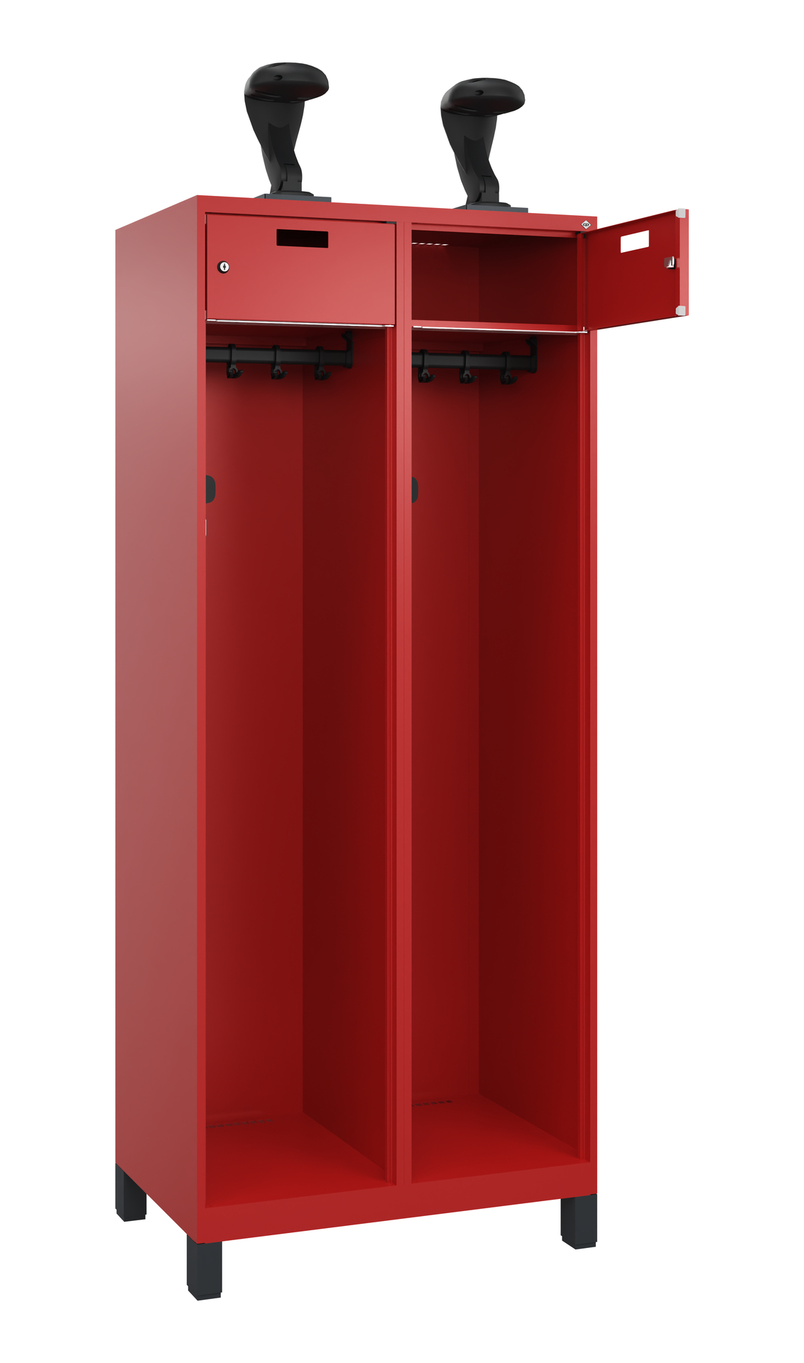 C+P Feuerwehrspind Praktus, 2 Abteile, 1850x800x50