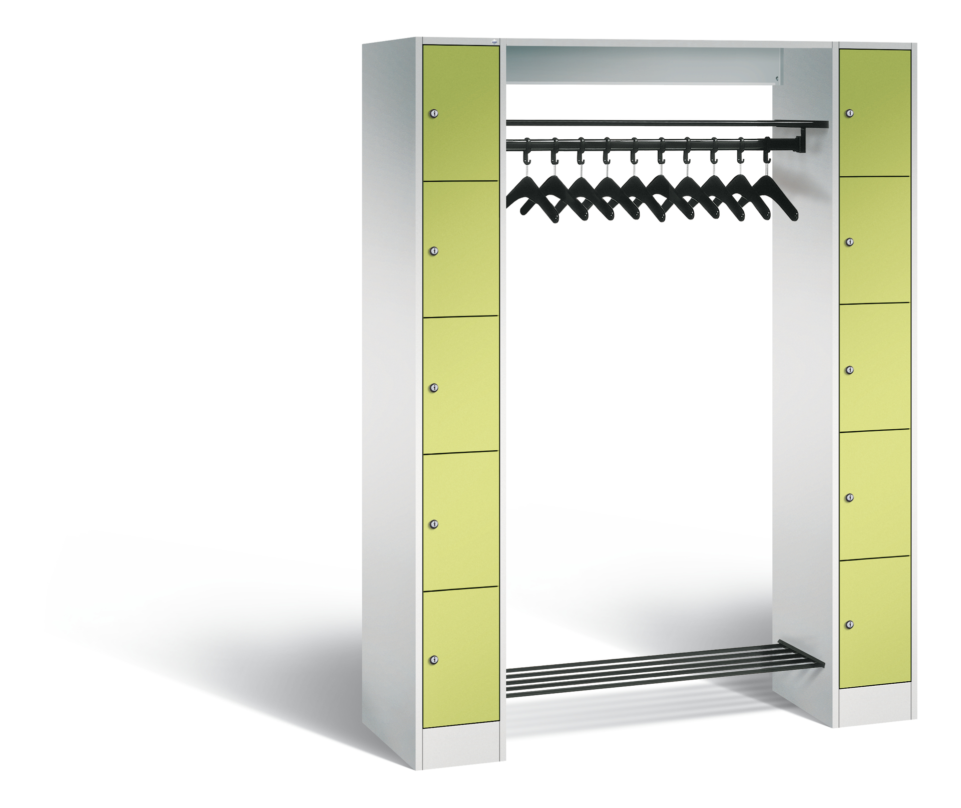 C+P Offene Garderobe, H1950xB1430xT480mm