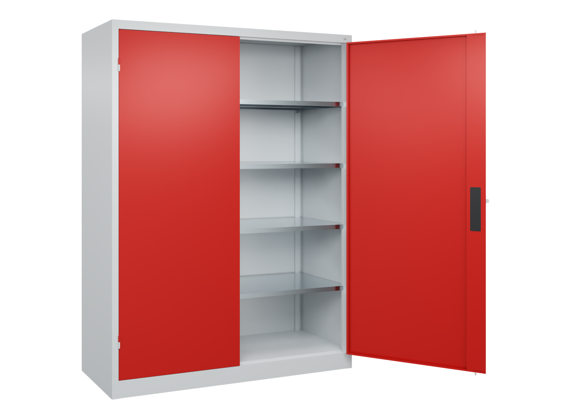 C+P Schwerlastschrank, Acurado, 1950x1500x500mm, 7035/3020