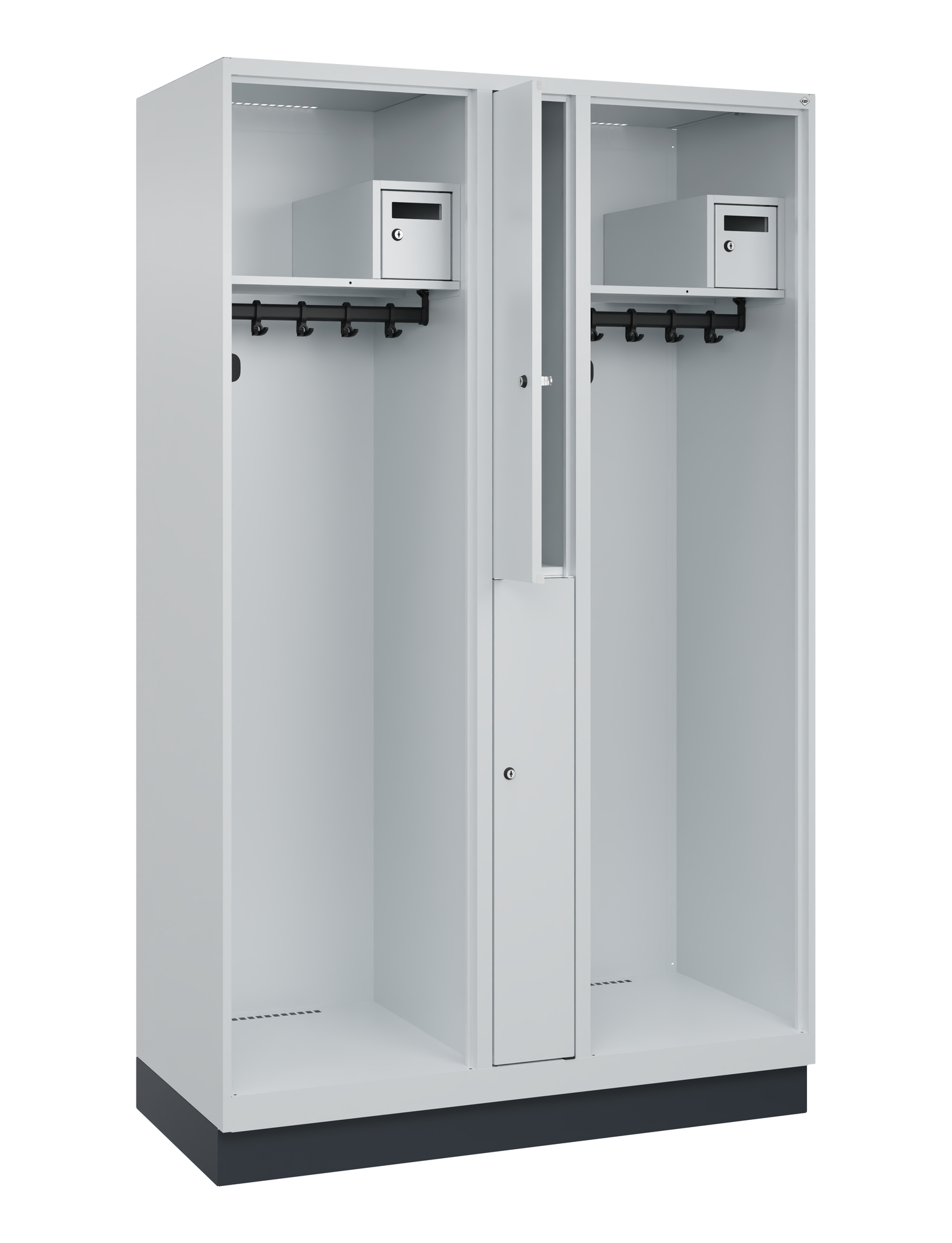 C+P Feuerwehrspind Maxi, 2 Fächer, 1850x1200x500mm