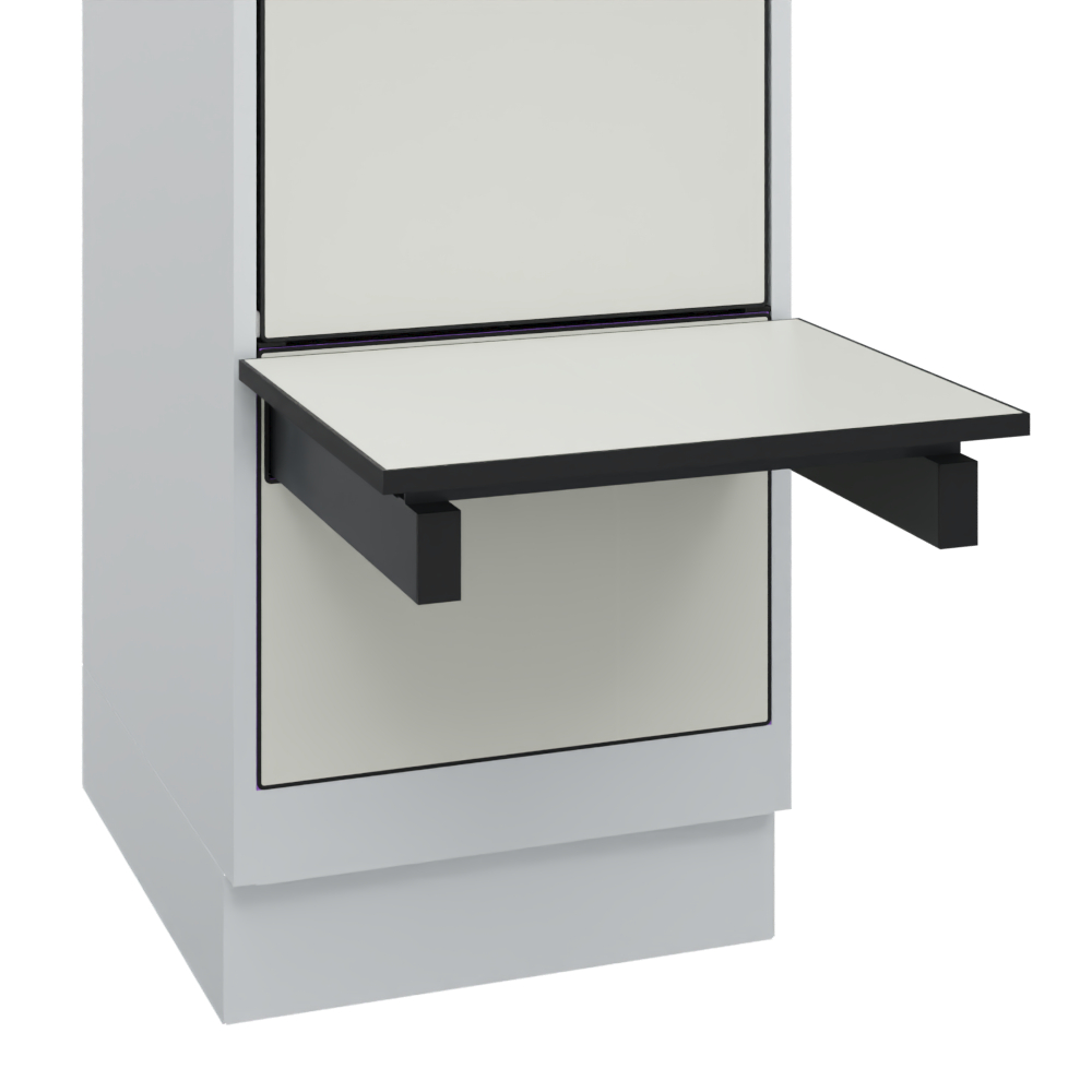 C+P Spind Evolo PLUS, Bank, 1 Abteil, 1950x400x815mm