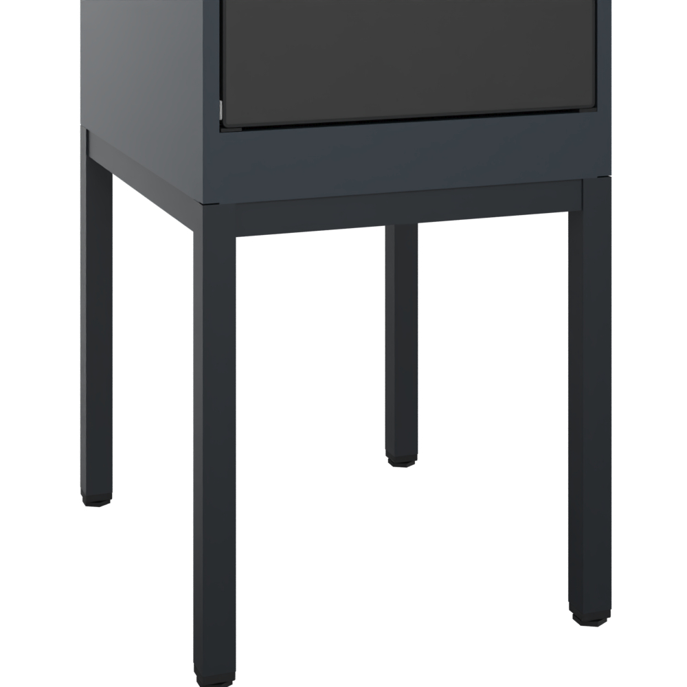 C+P Spind Evolo PLUS, Gestell, 1 Abteil, 2120x400x500mm