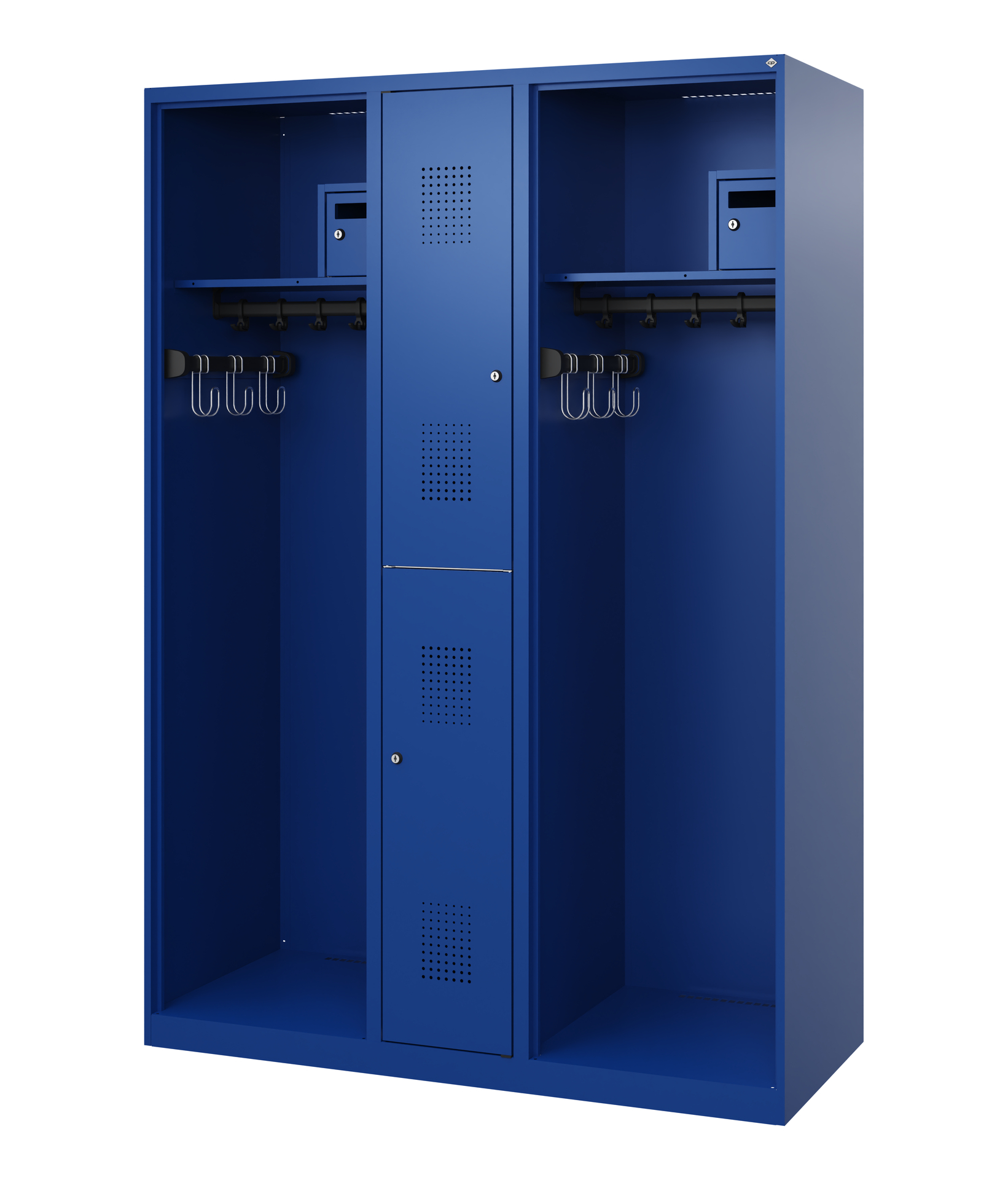 C+P Feuerwehrspind Maxi, 2 Fächer, 1850x1300x500mm