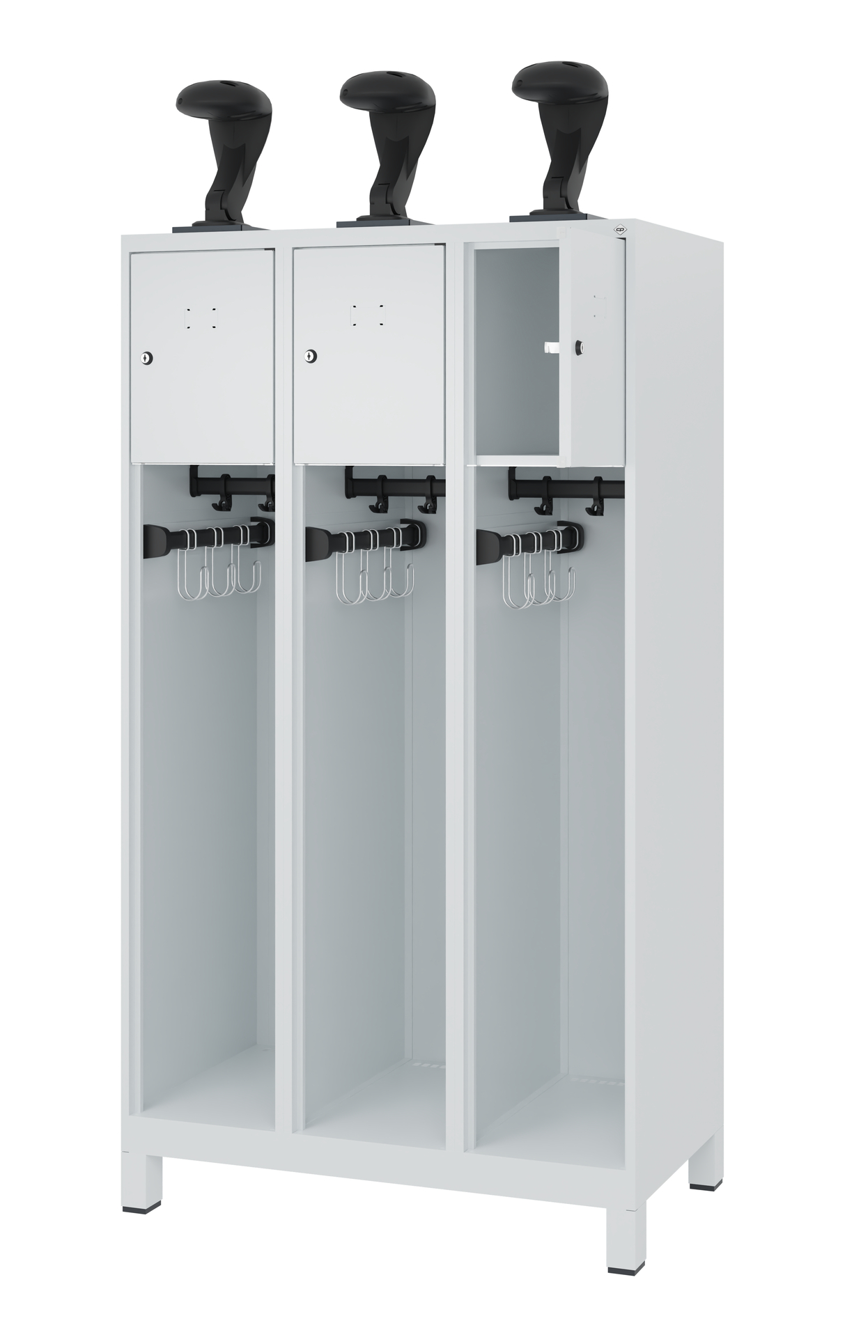 C+P Feuerwehrspind YOUNGSTER, 3 Abteile, H1530B300