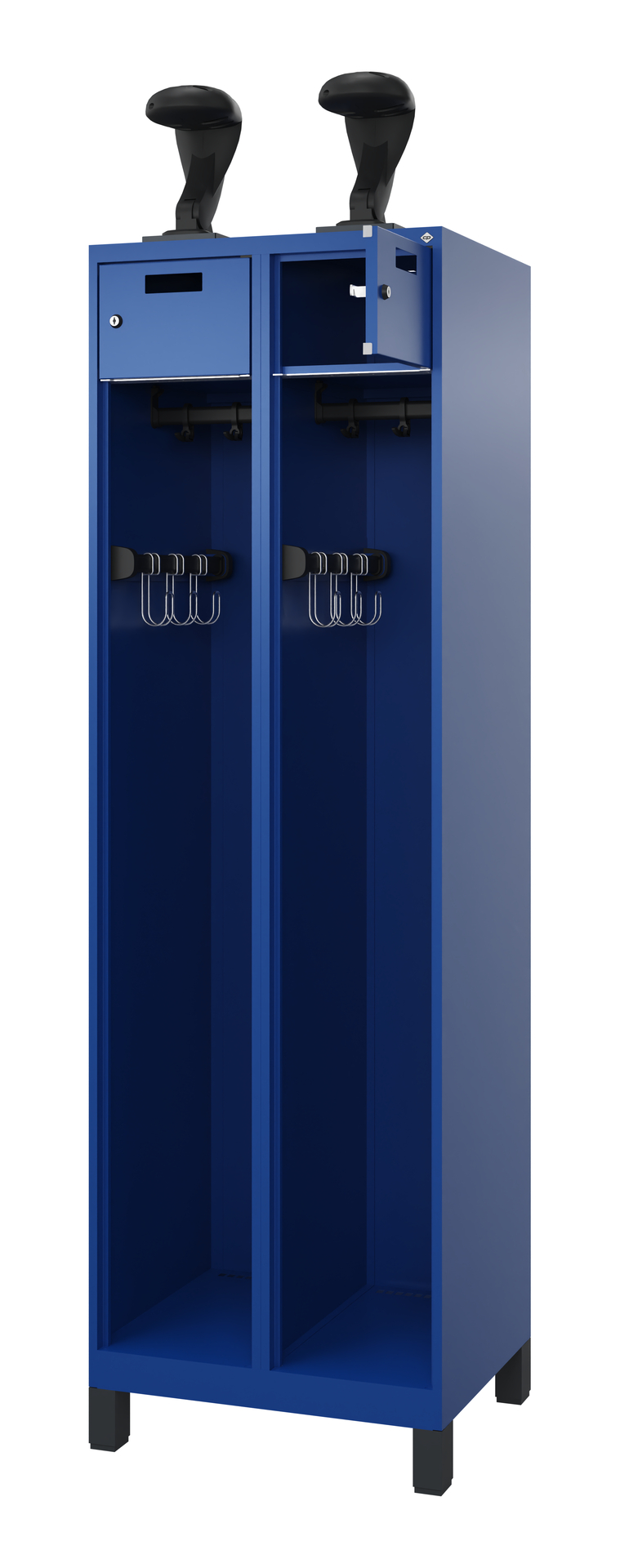 C+P Feuerwehrspind Praktus, 2 Abteile, 1850x600x50