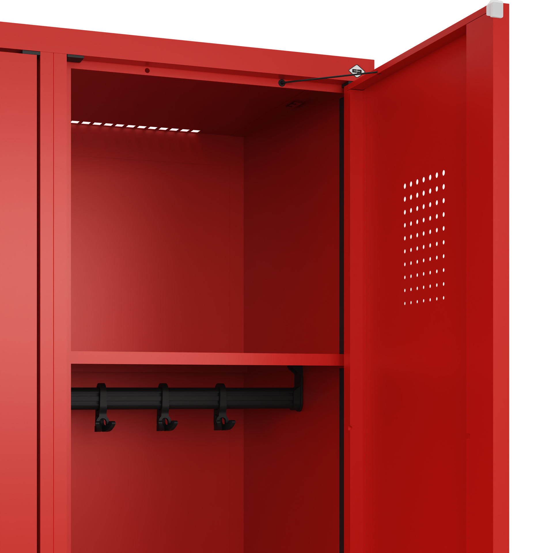 C+P Spind Evolo PLUS, Bank, 3 Abteile, 1950x1200x815mm