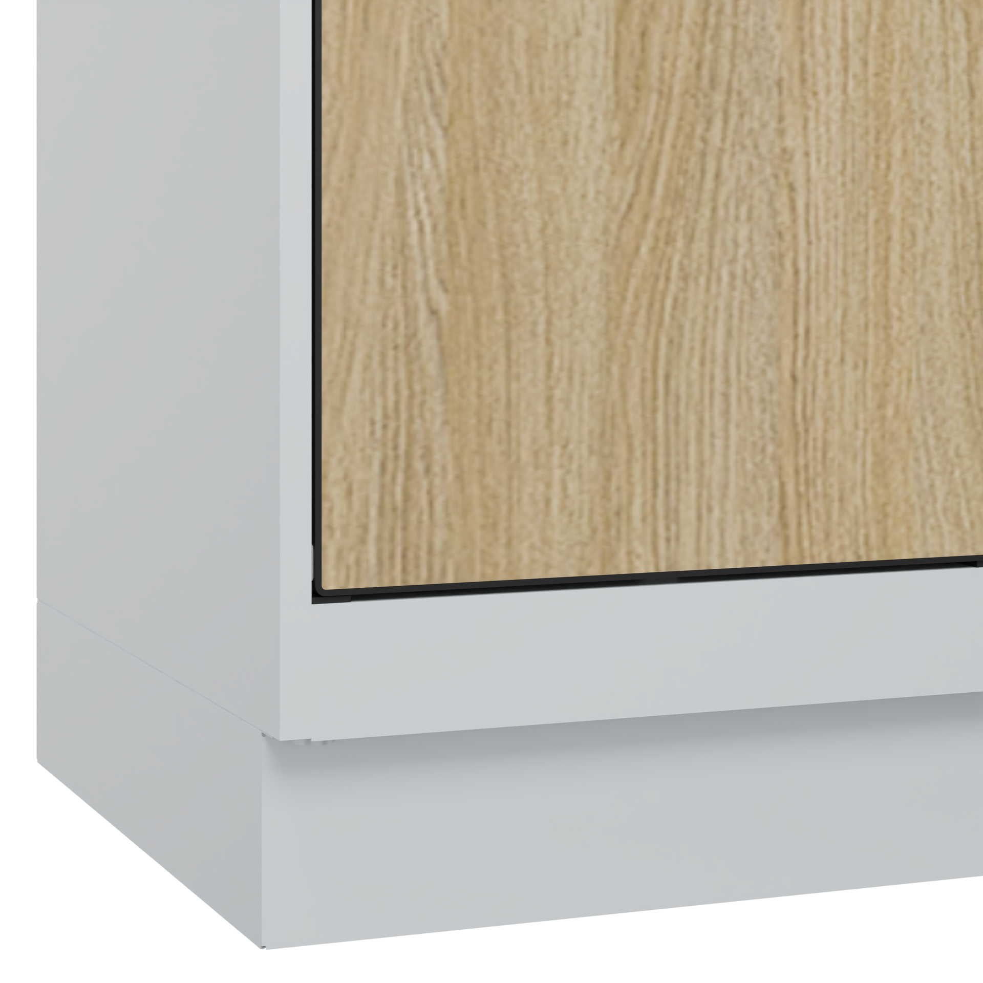 C+P Schlie�fachschrank Evolo PLUS, Sockel, 6 F�cher, 1950x400x500mm