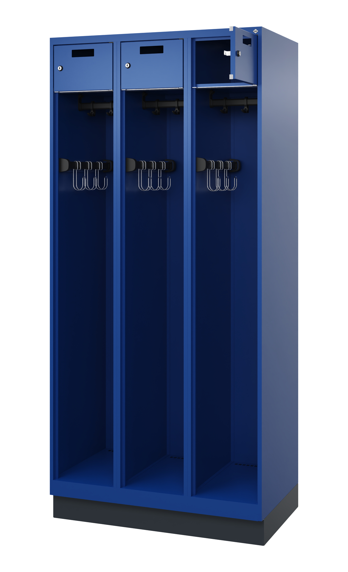 C+P Feuerwehrspind Praktus, 3 Abteile, 1850x900x50