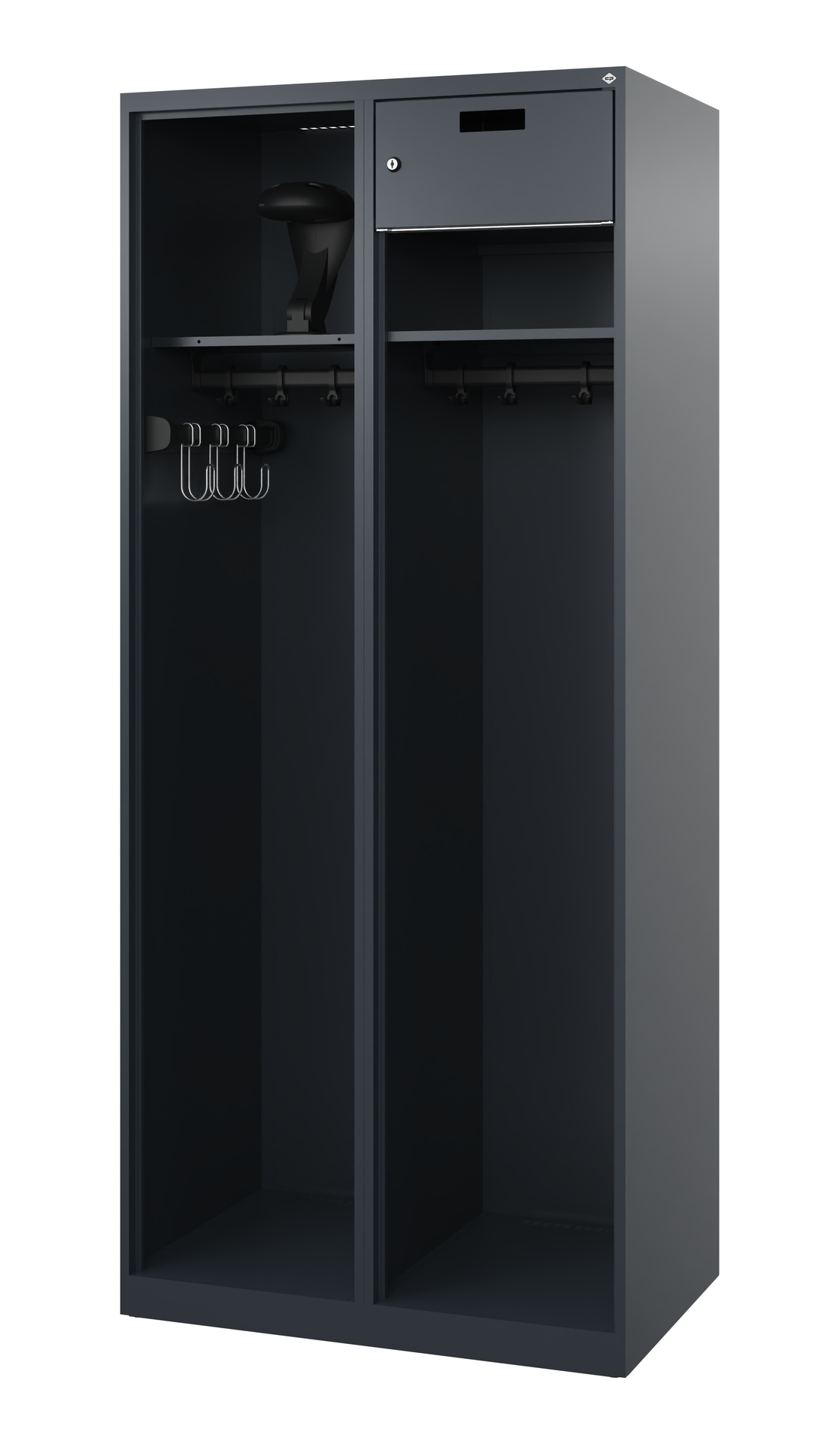 C+P Feuerwehrspind Kombi Open, 1 Abteil, 1850x800x