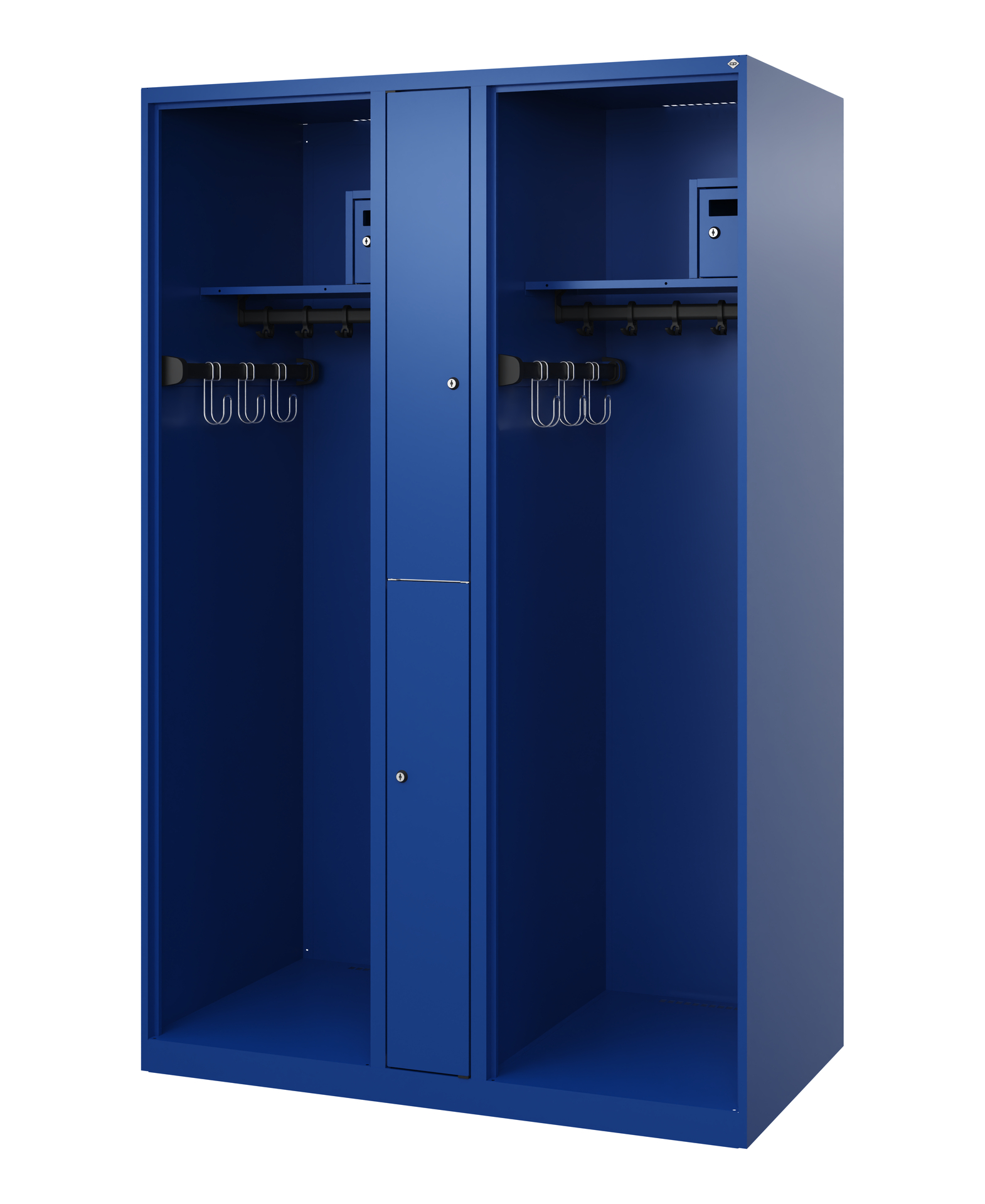 C+P Feuerwehrspind Maxi, 2 Fächer, 1850x1200x600mm