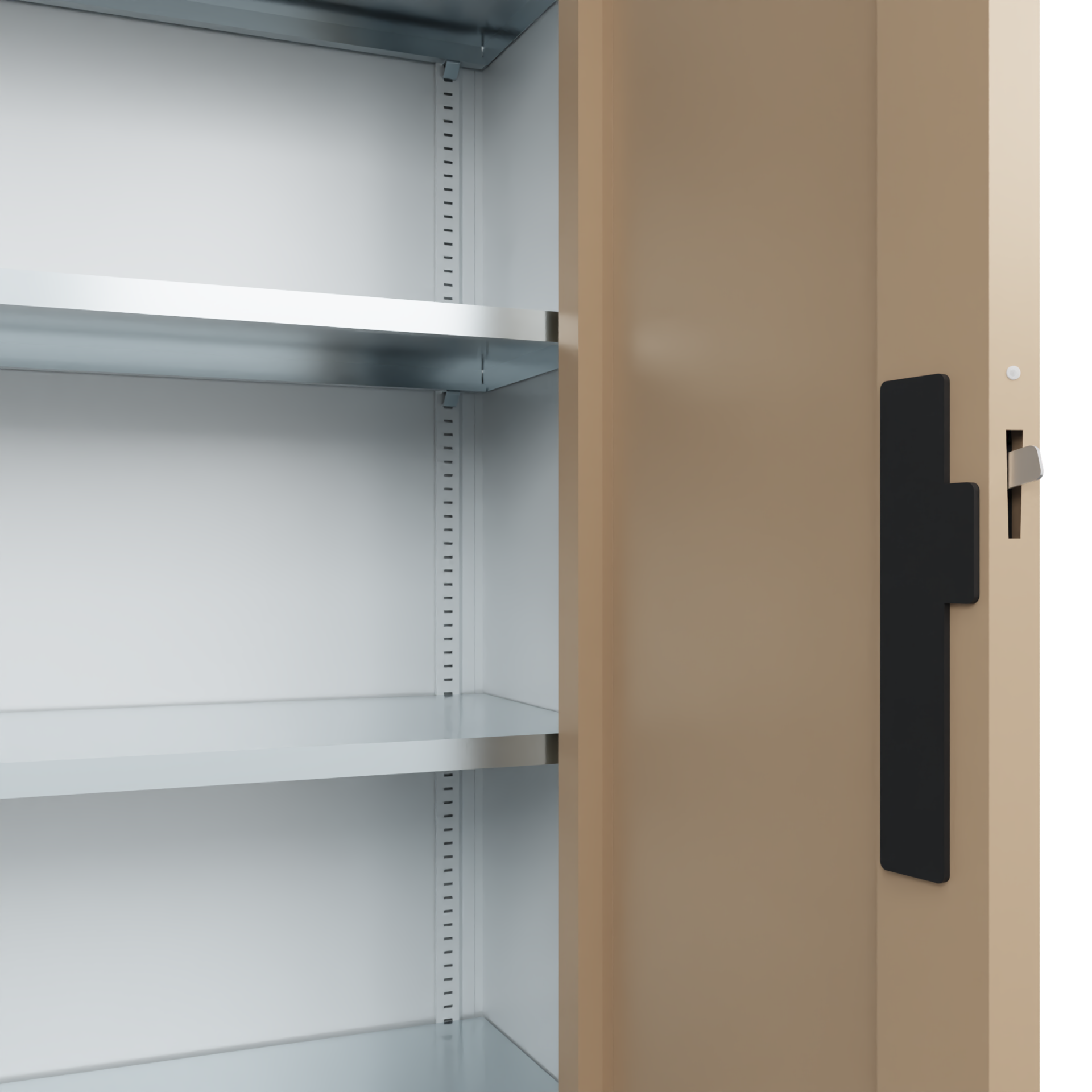 C+P Schwerlastschrank, Acurado, 1950x1500x400mm, 7035/1019