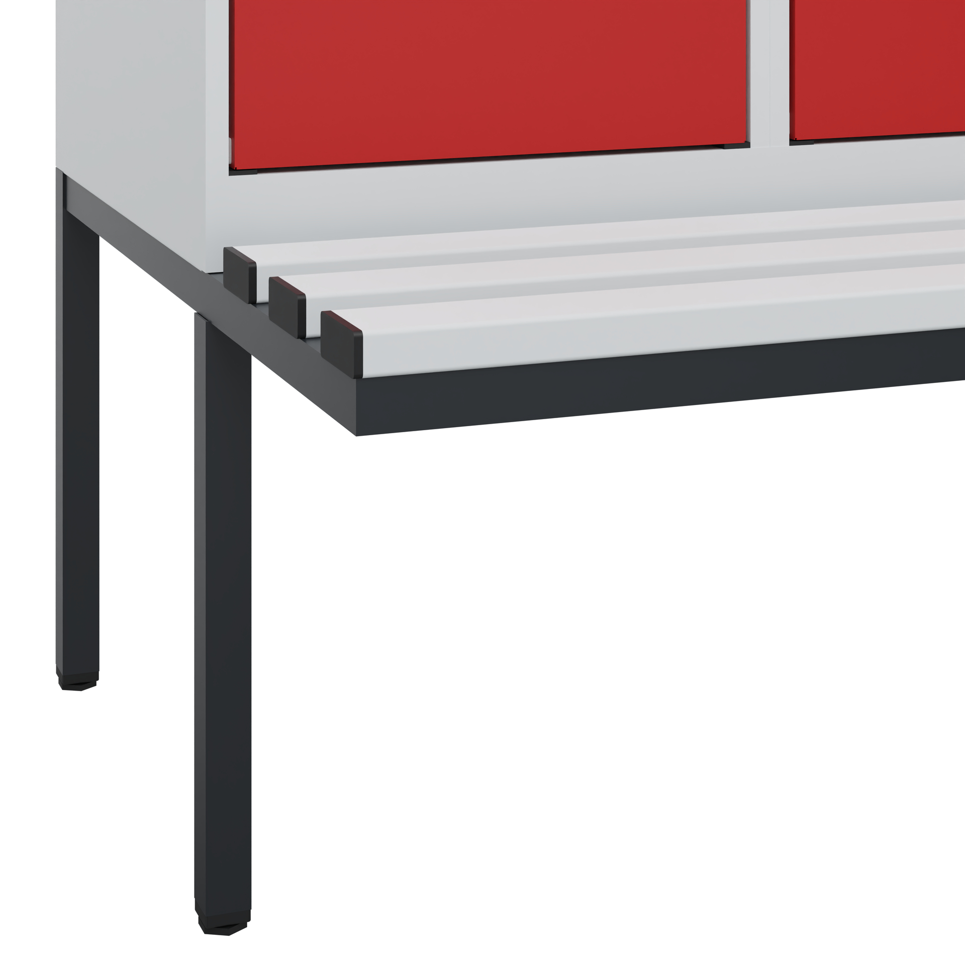C+P Spind Evolo PLUS, Bank, 2 Abteile, 1950x800x81