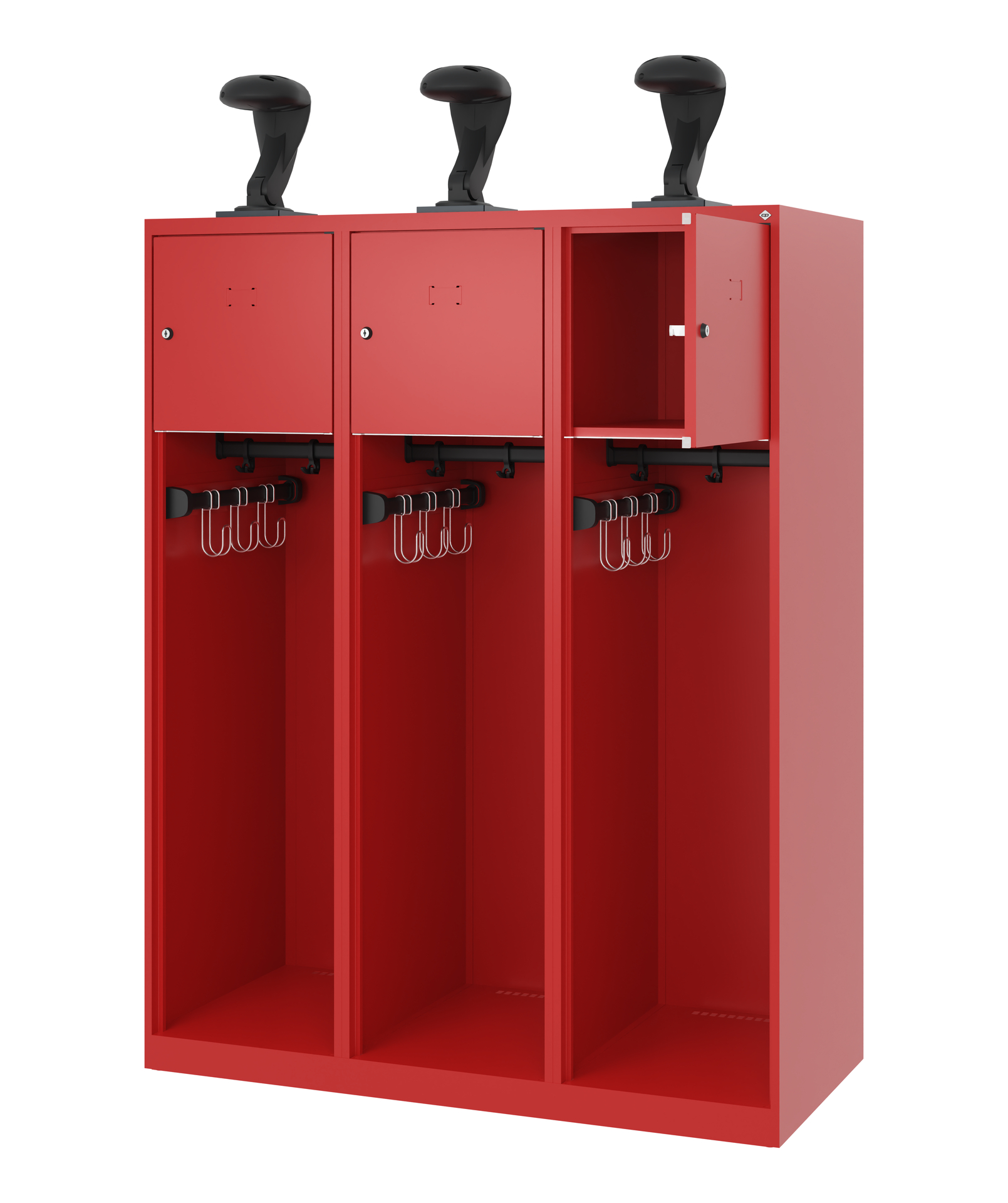 C+P Feuerwehrspind YOUNGSTER, 3 Abteile, H1530B400