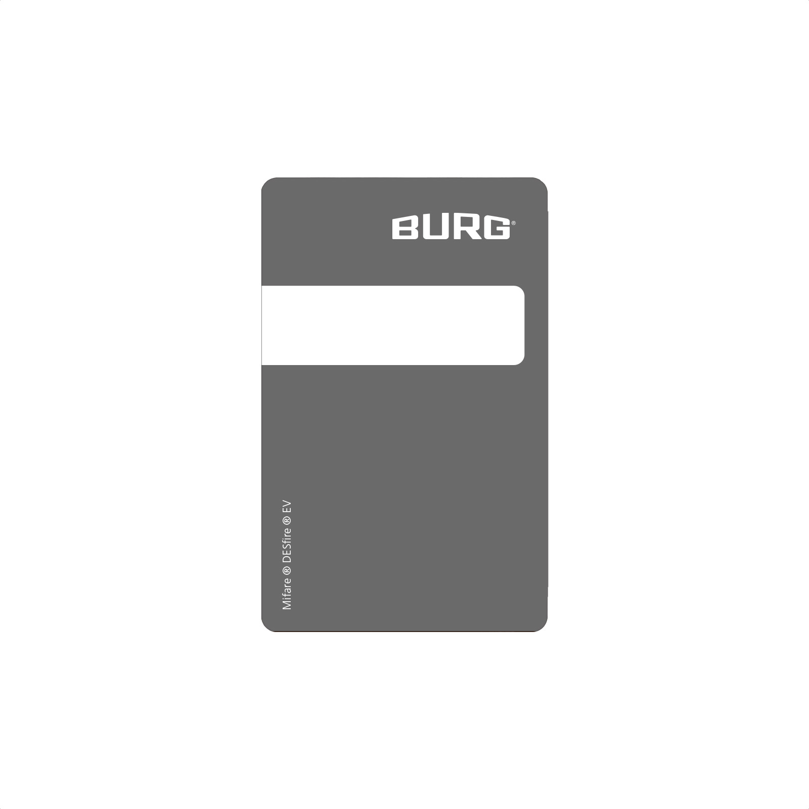 RFID-gebruikerskaart DESFIRE EV1 2K voor BURG Flexo- en Niro-serie