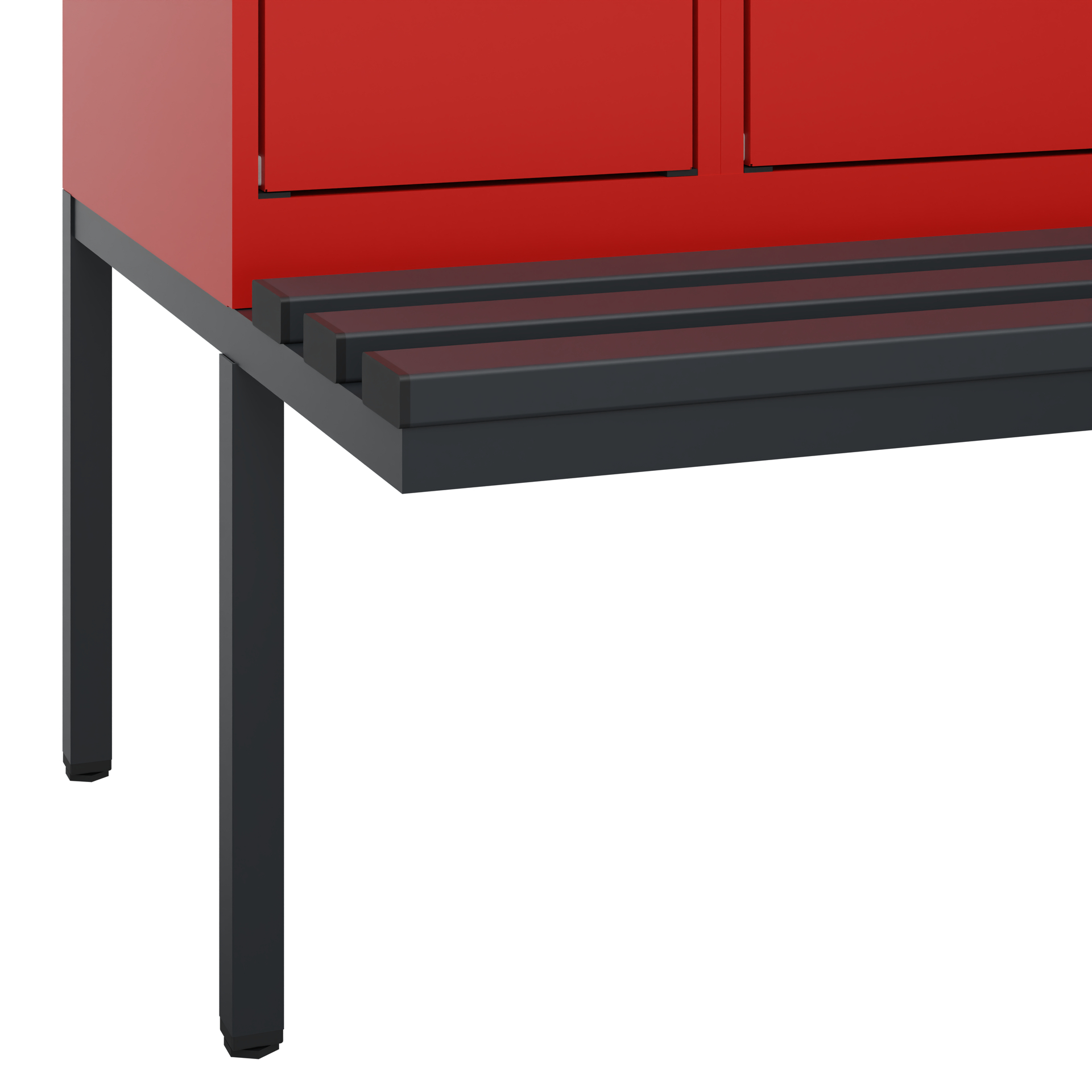 C+P Spind Evolo PLUS, Bank, 3 Abteile, 1950x900x81