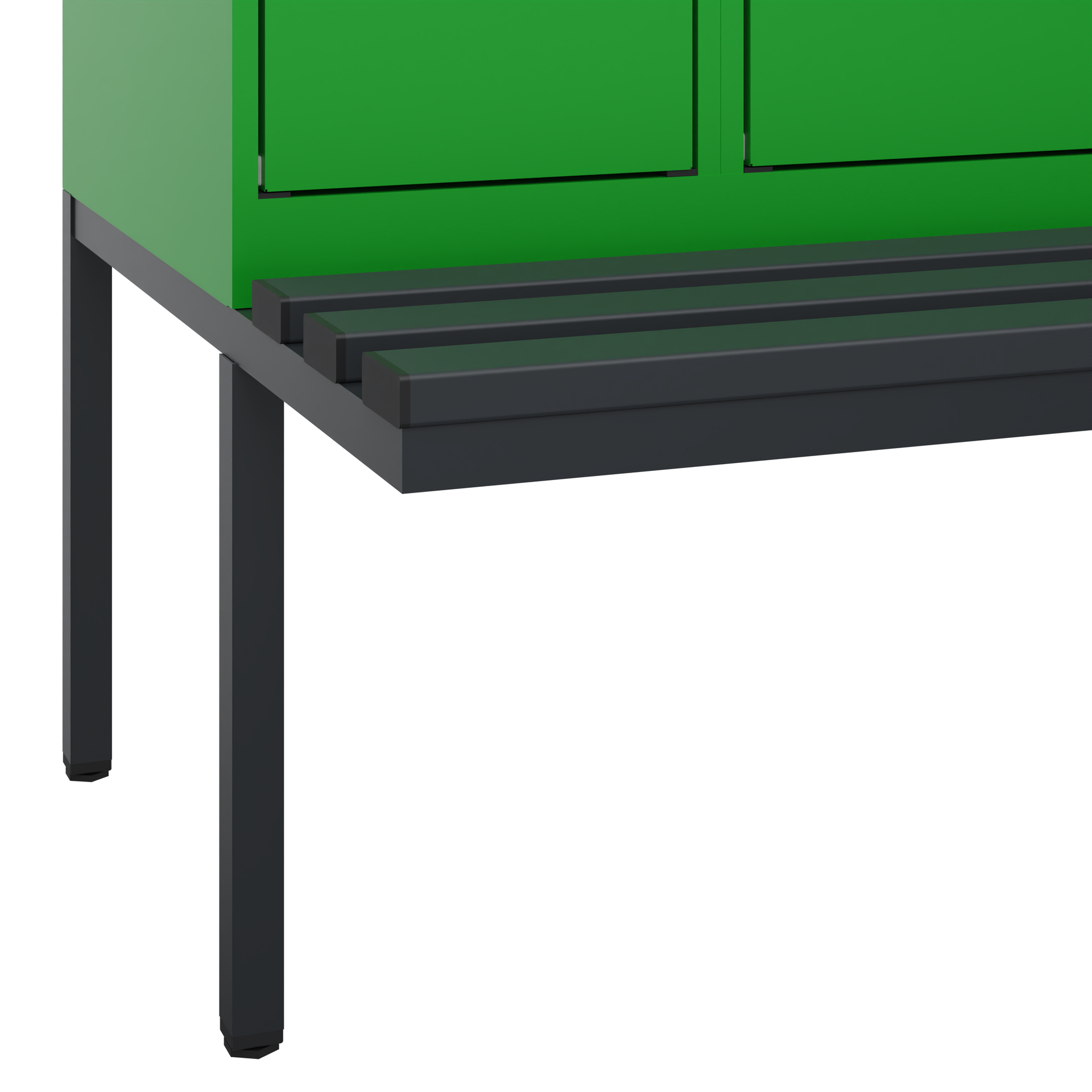 C+P Spind Evolo PLUS, Bank, 3 Abteile, 2120x900x81