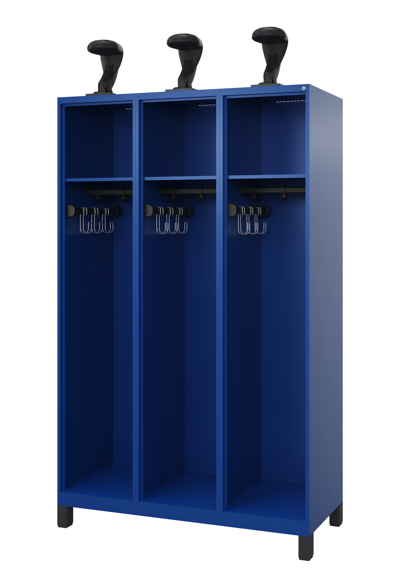 C+P Feuerwehrspind Expert, 4 Abteile, 1850x1200x50