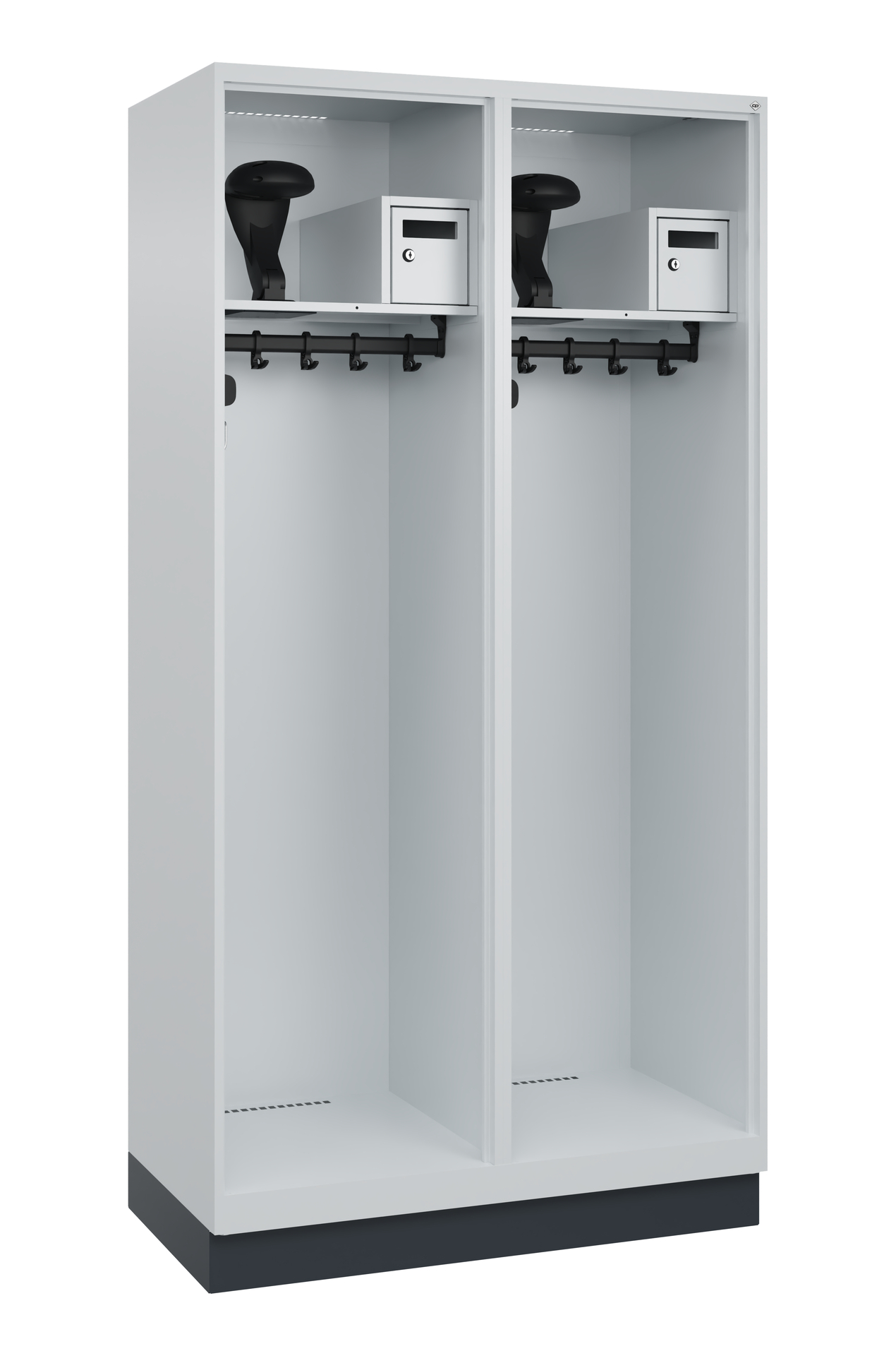 C+P Feuerwehrspind Flexo, 2 Abteile, 1850x1000x500