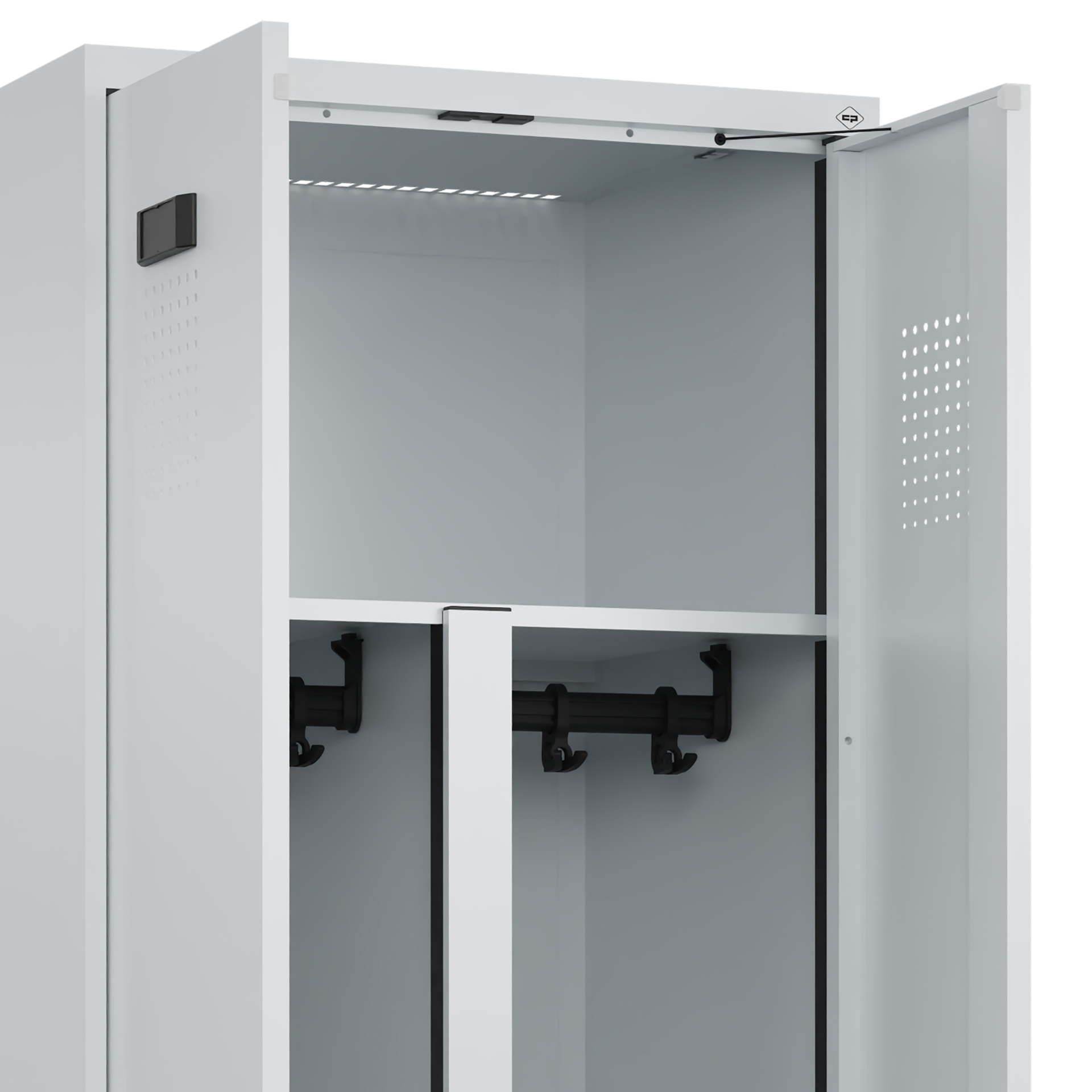 C+P PSA Doppel-Spind Evolo PLUS, Gestell, 4 Abteil