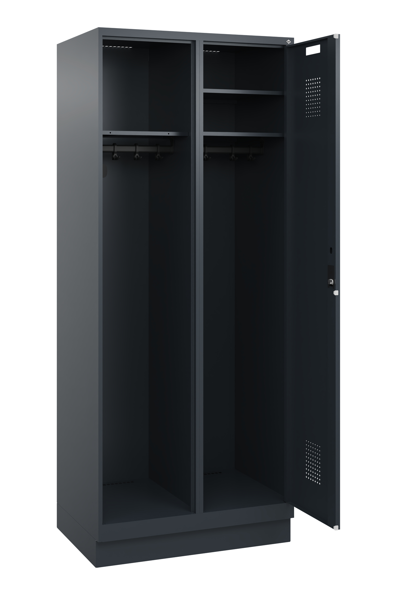 C+P Feuerwehrspind Kombi, 1 Abteil, 1850x800x500mm