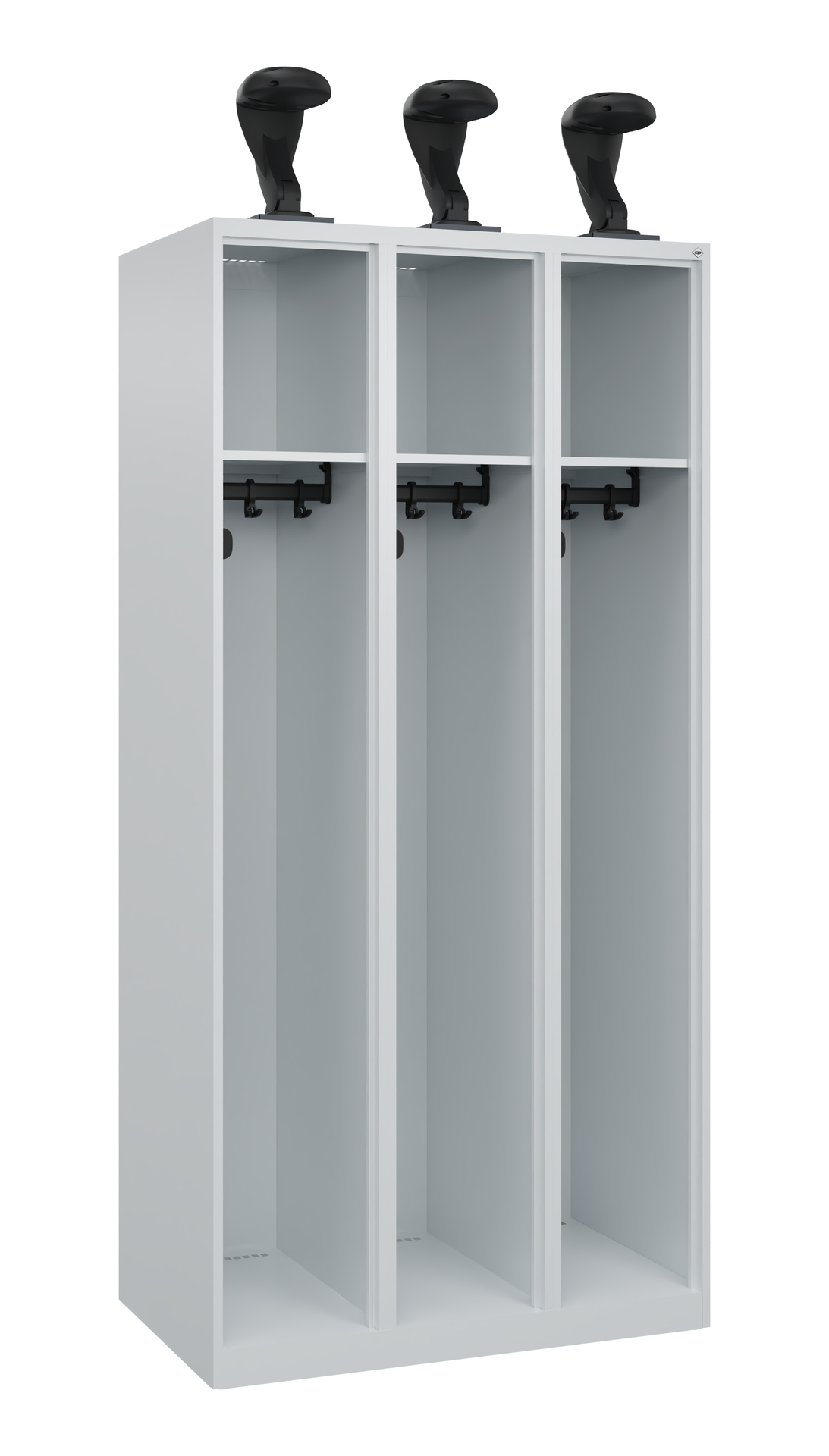 C+P Feuerwehrspind Expert, 3 Abteile, 1850x900x500