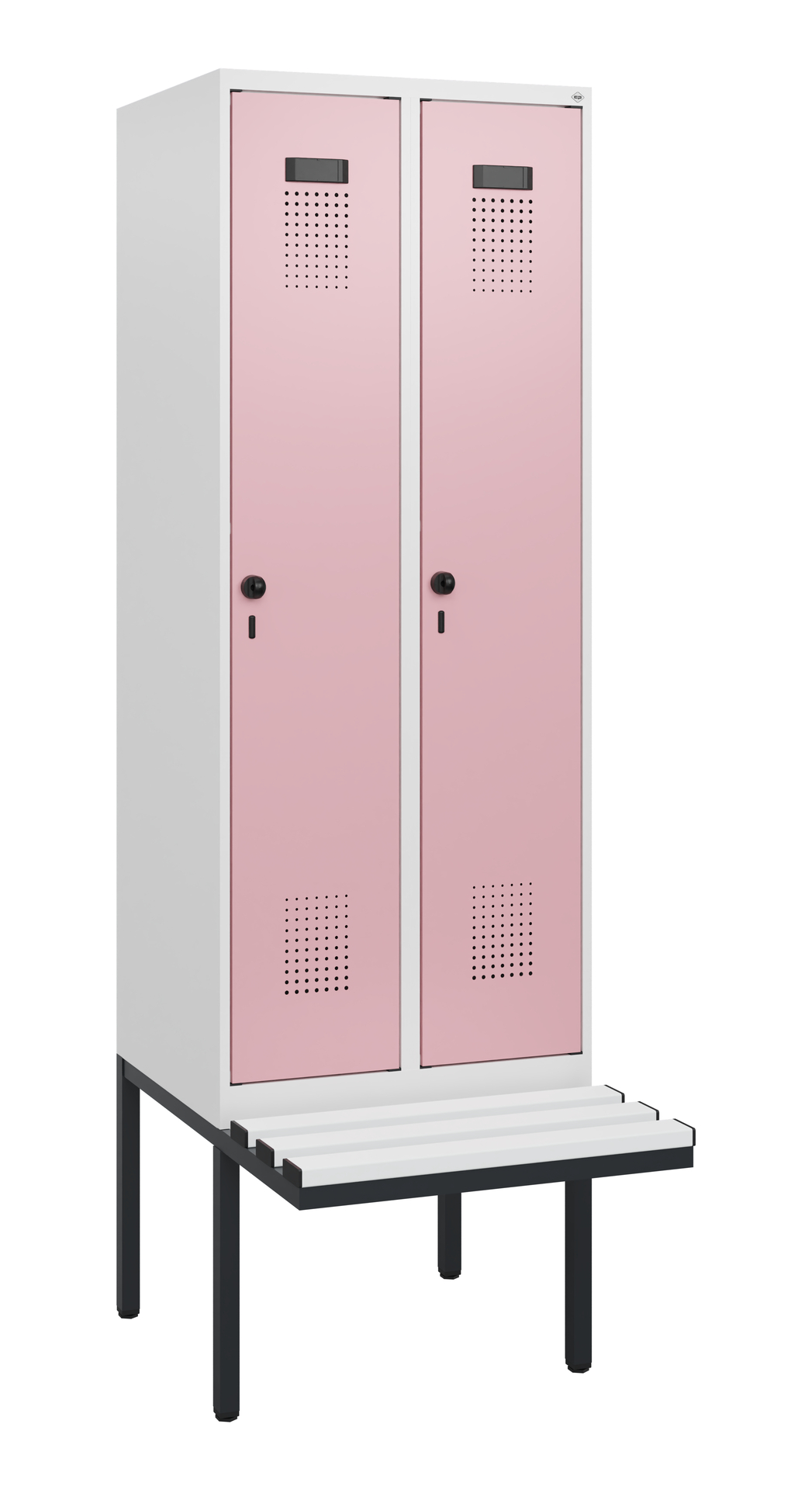 C+P Spind Evolo PLUS, Bank, 2 Abteile, 1950x600x81