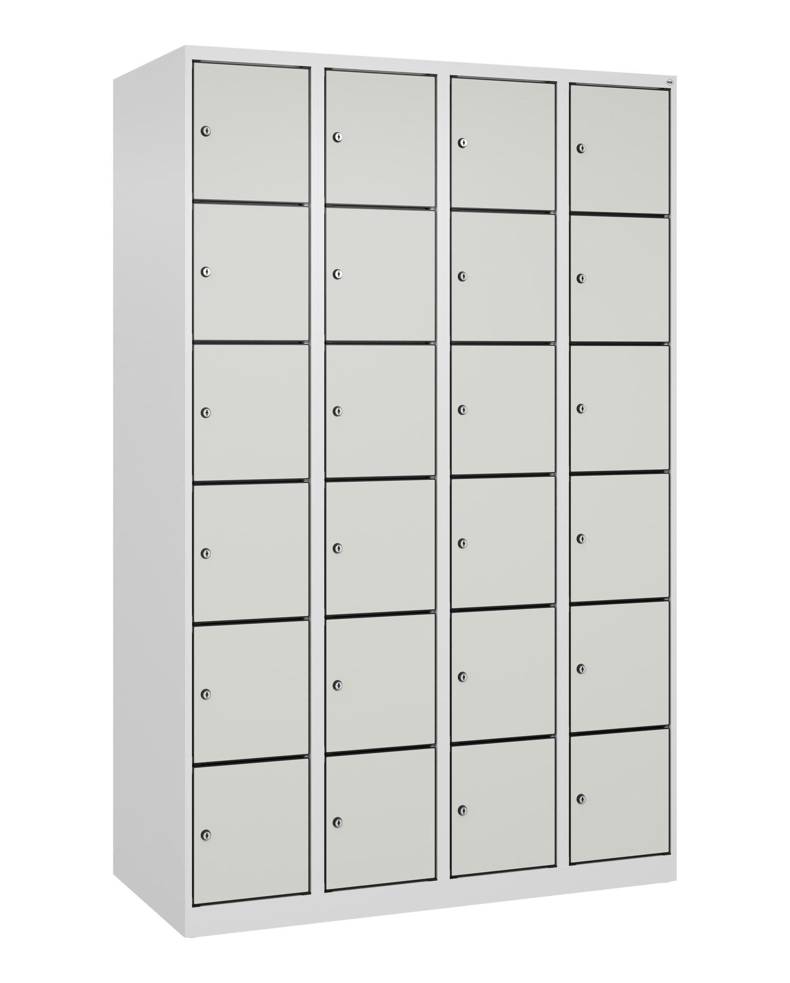 C+P Schlie�fachschrank Evolo PLUS, 24 F�cher, 1850x1200x500mm